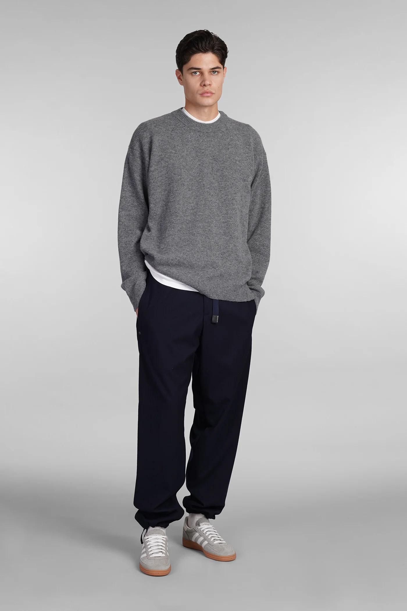 Knitwear in grey wool - Image 2