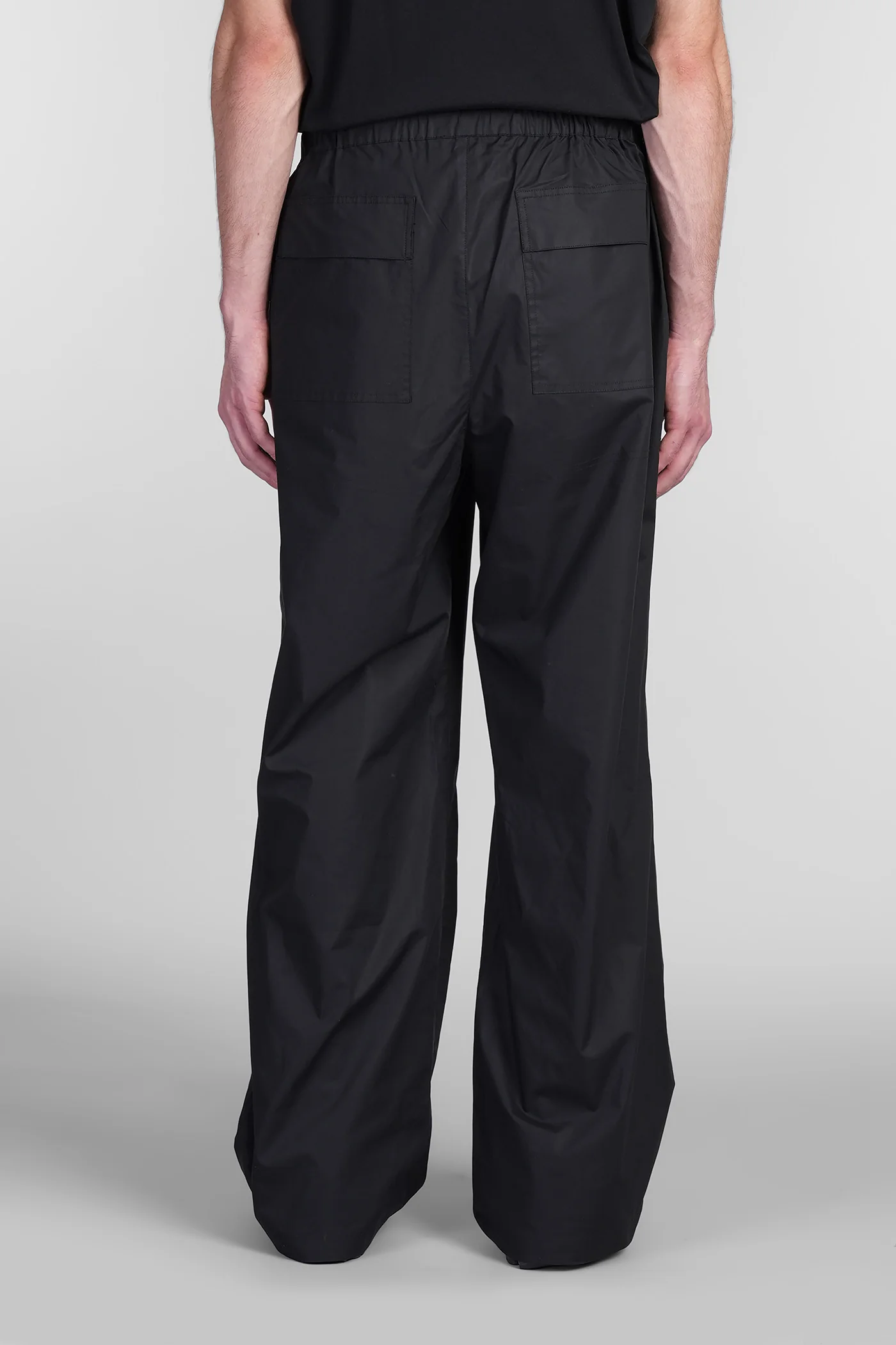 Pants in black cotton - Image 3