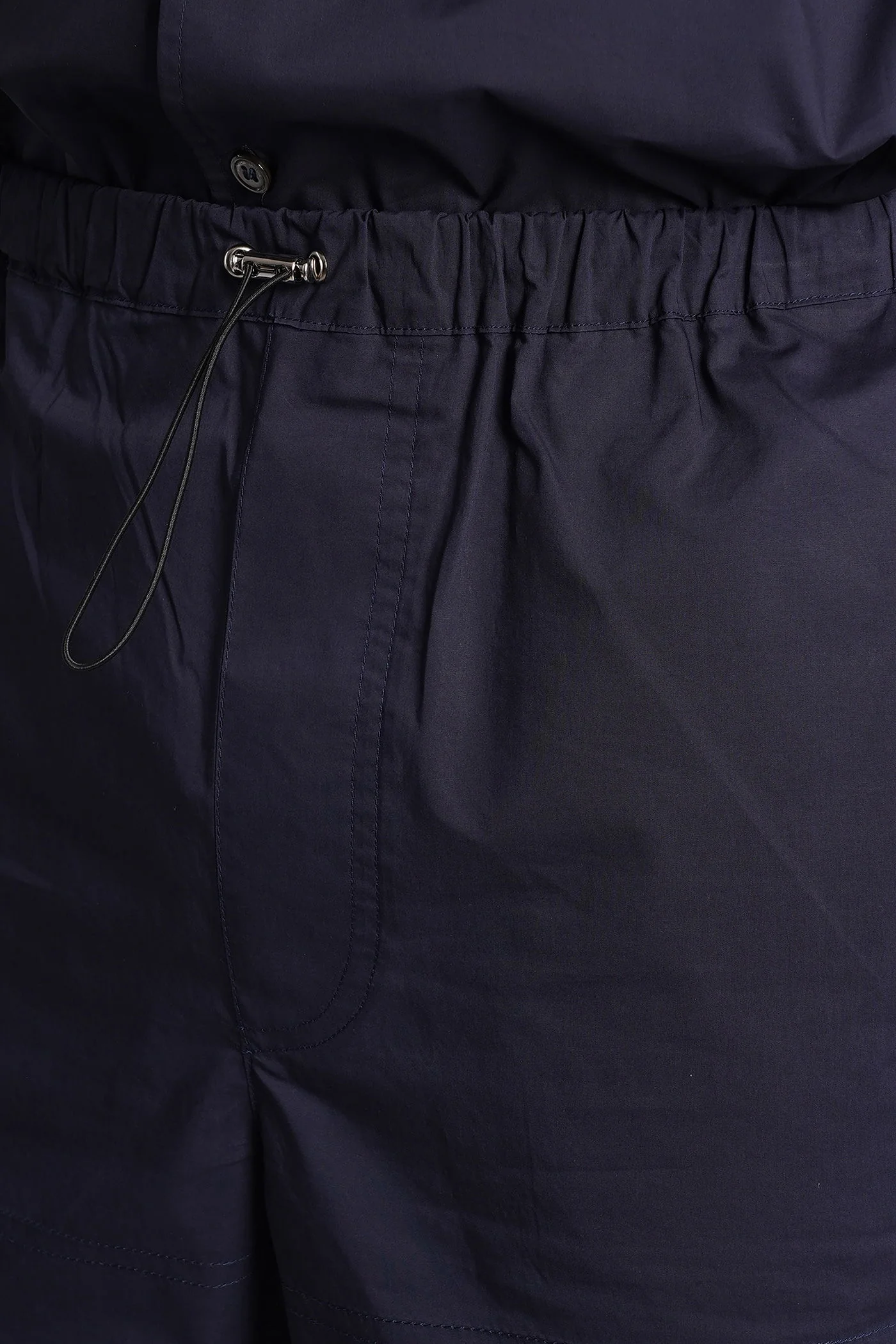 Shorts in blue cotton - Image 5