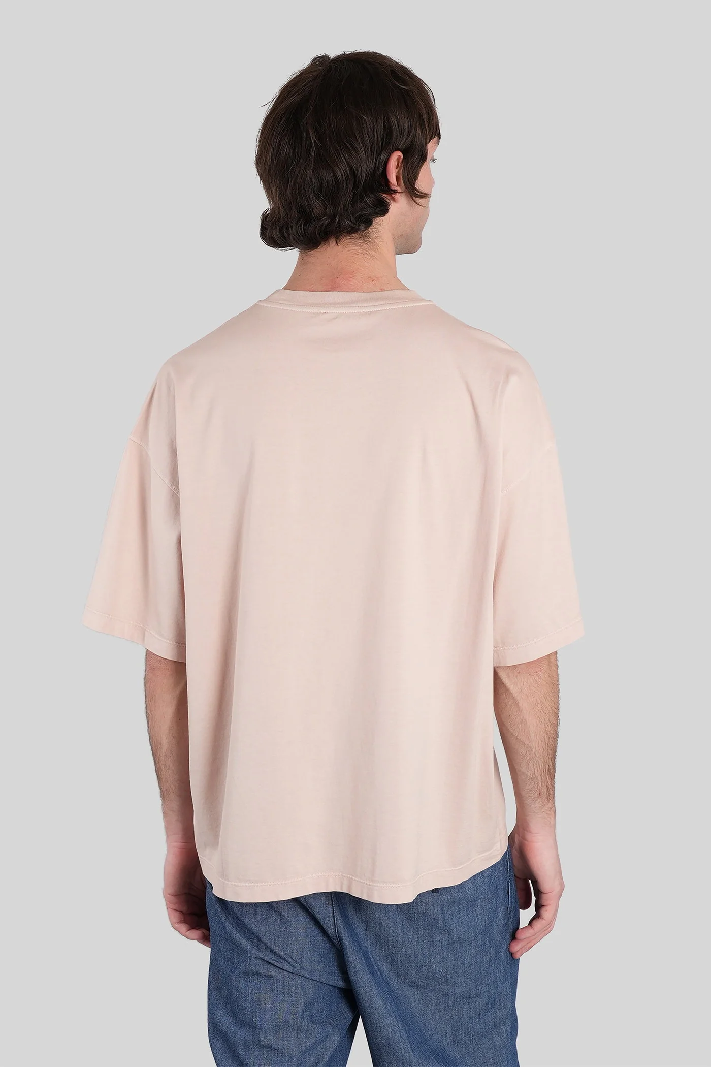 T-Shirt in rose-pink cotton - Image 3