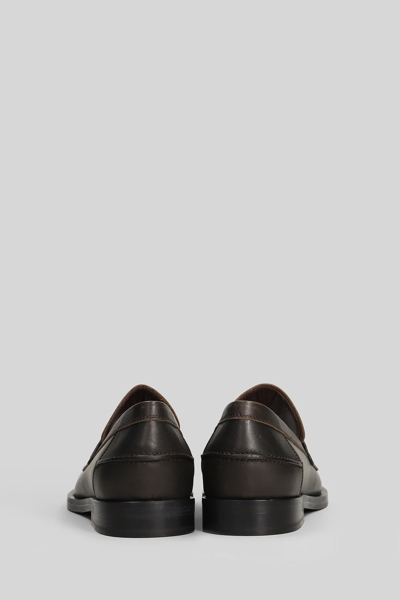 Caty Loafers in brown leather - Image 4