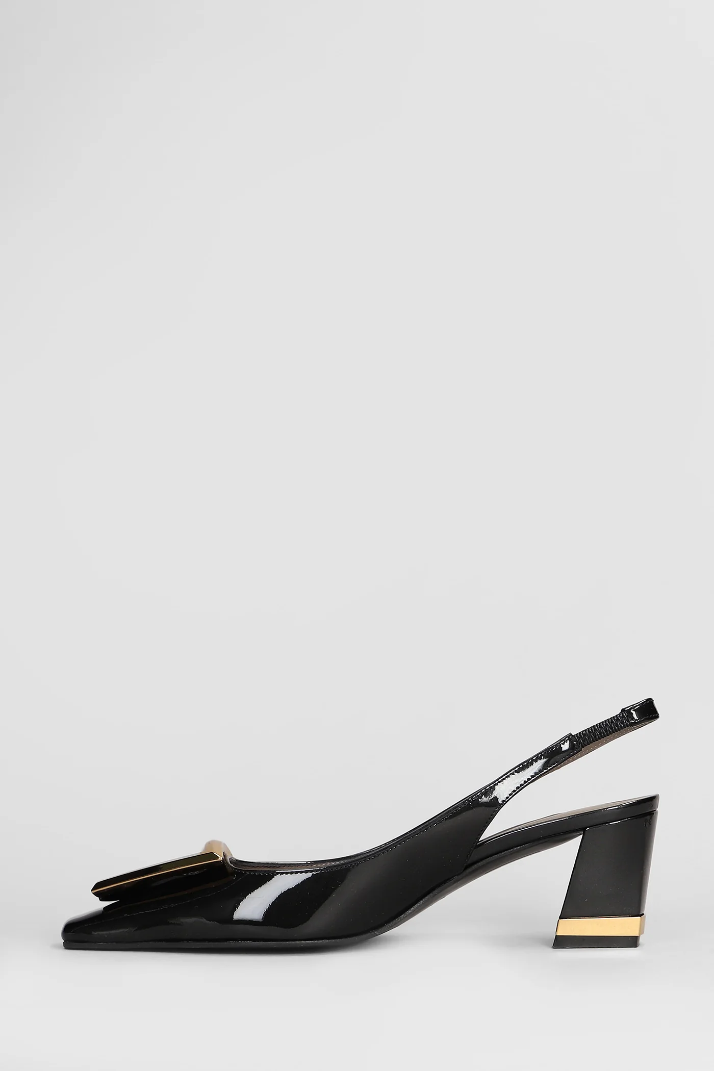 Egil Pumps in black patent leather - Image 3