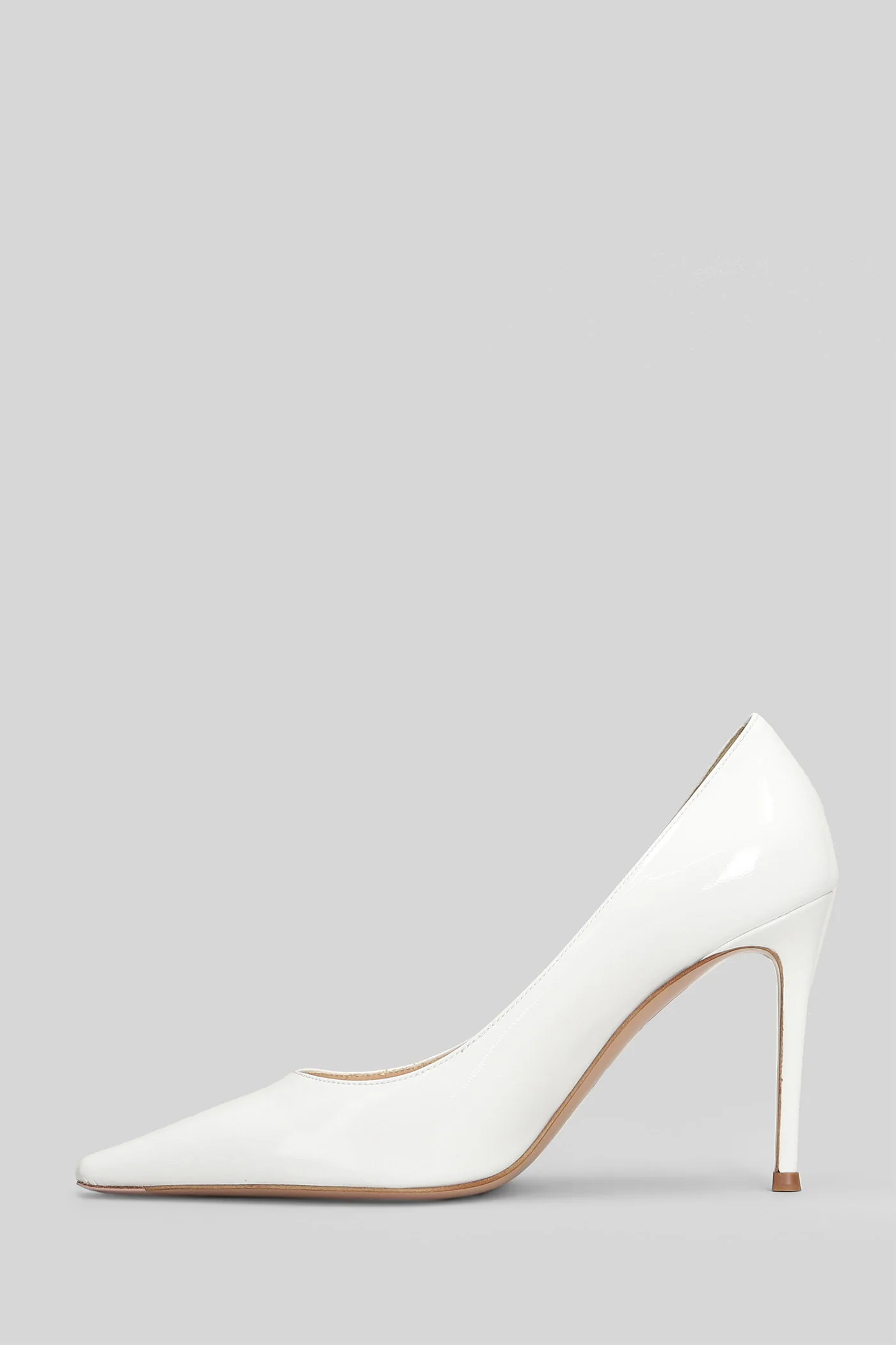 Elais Pumps in white patent leather - Image 3
