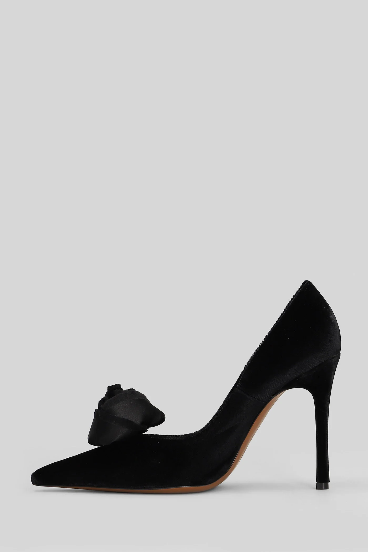 Lisette Pumps in black velvet - Image 3
