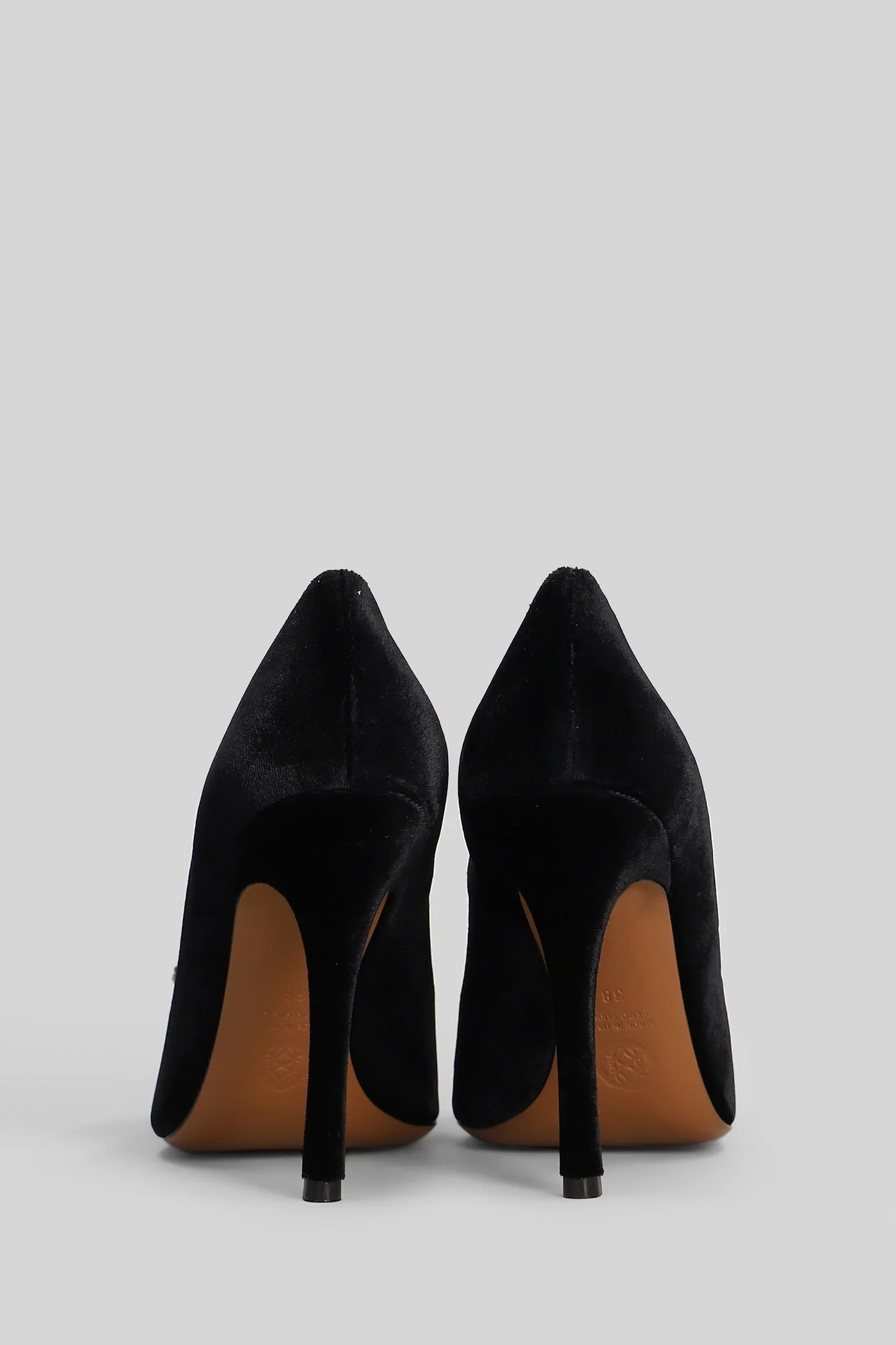 Lisette Pumps in black velvet - Image 4