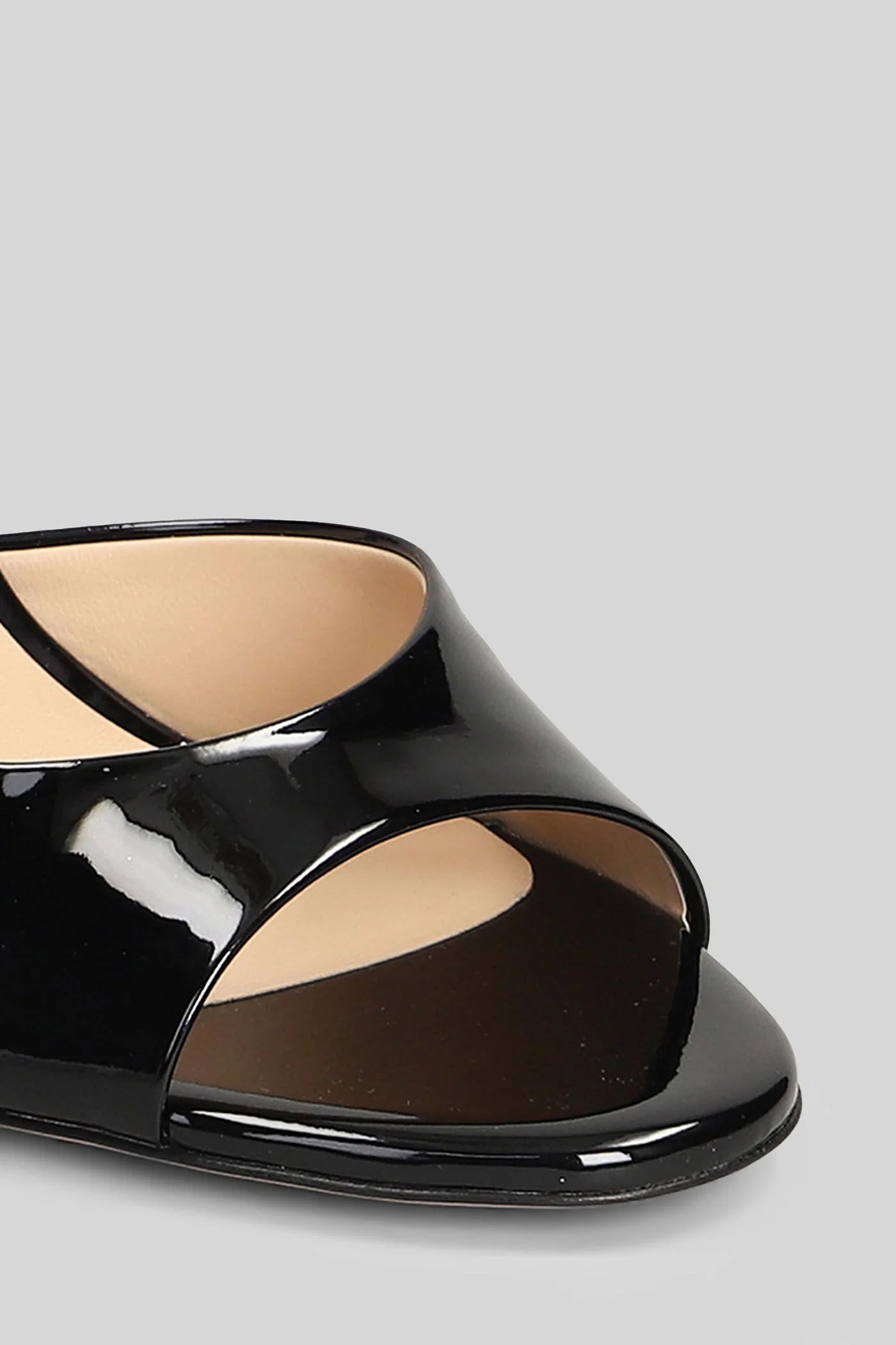 Ramas Sandals in black patent leather - Image 5