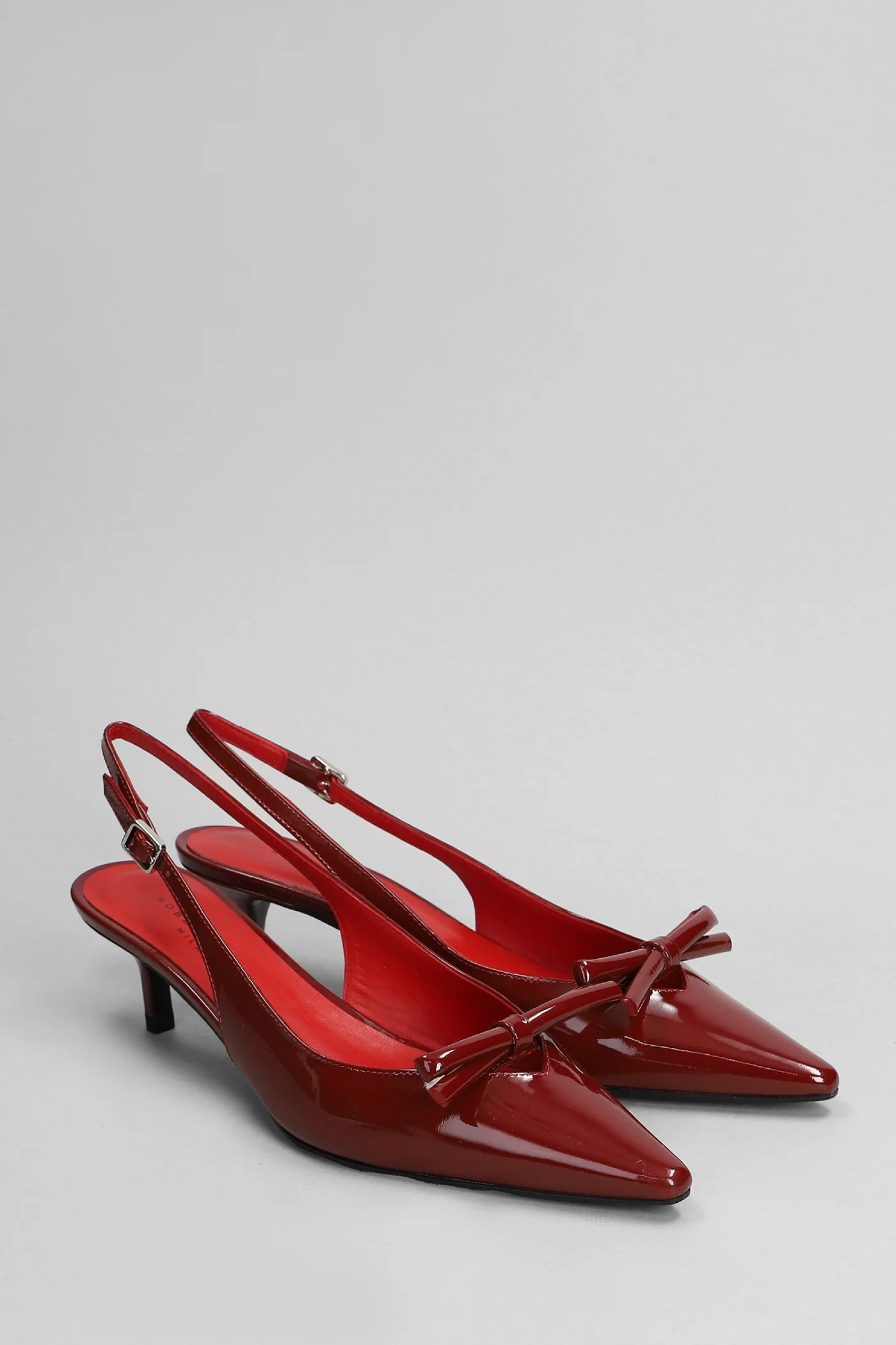 Senya Pumps in bordeaux patent leather - Image 2