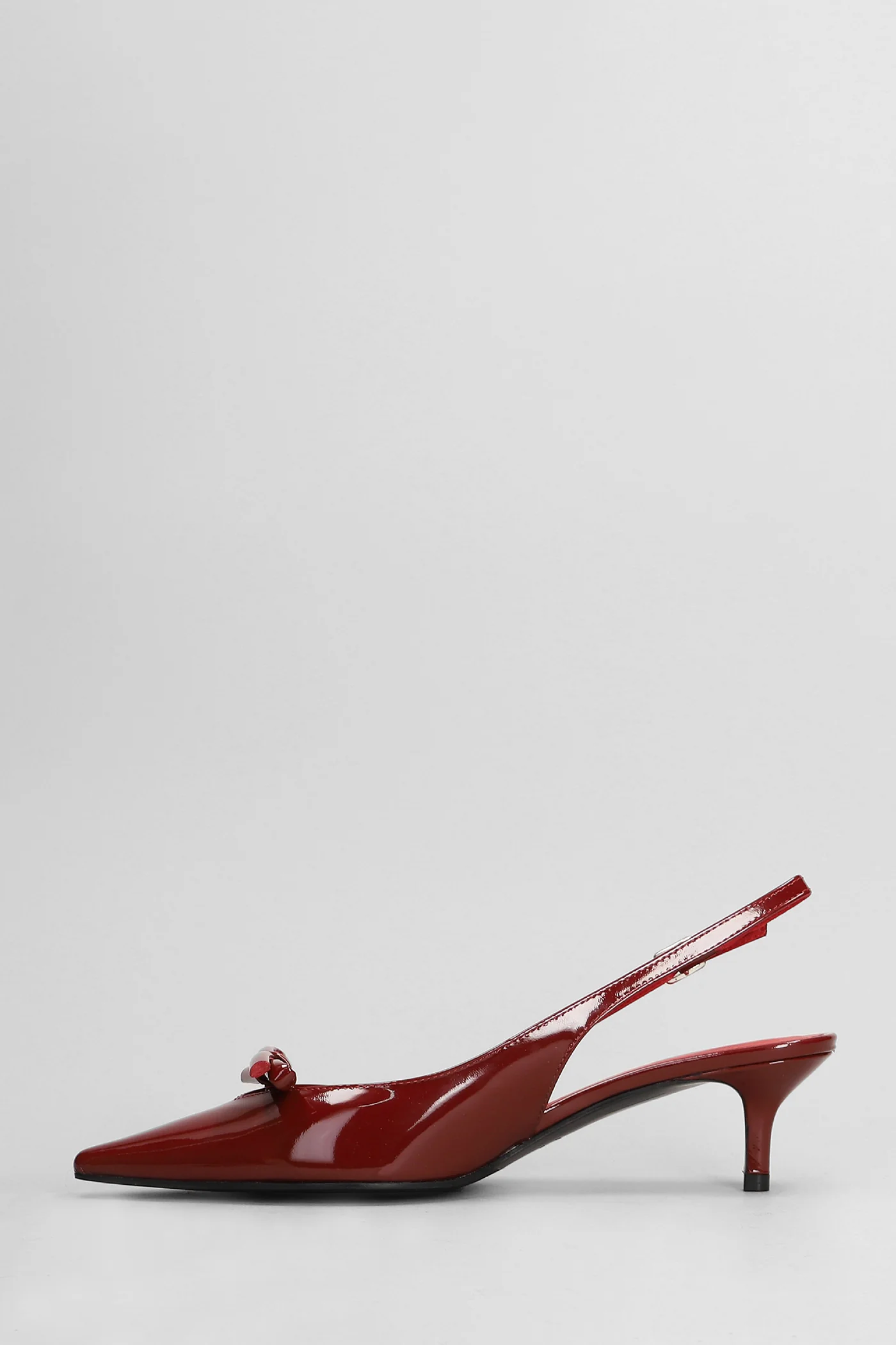 Senya Pumps in bordeaux patent leather - Image 3