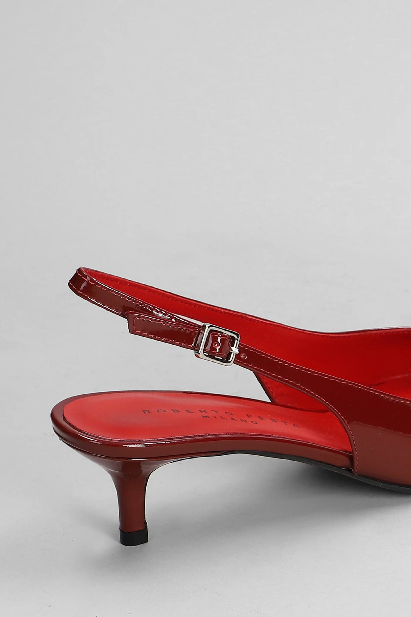 Senya Pumps in bordeaux patent leather - Image 5