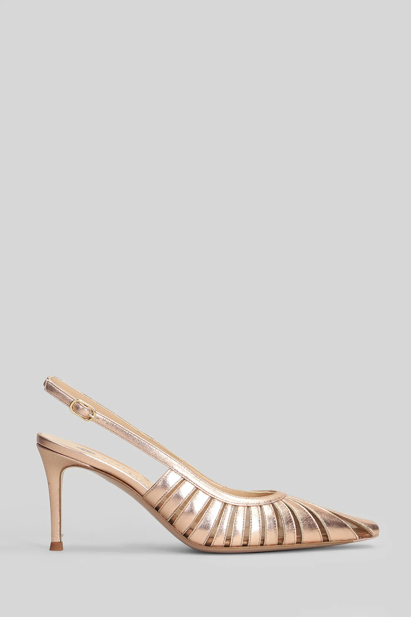 Sunny Pumps in copper leather