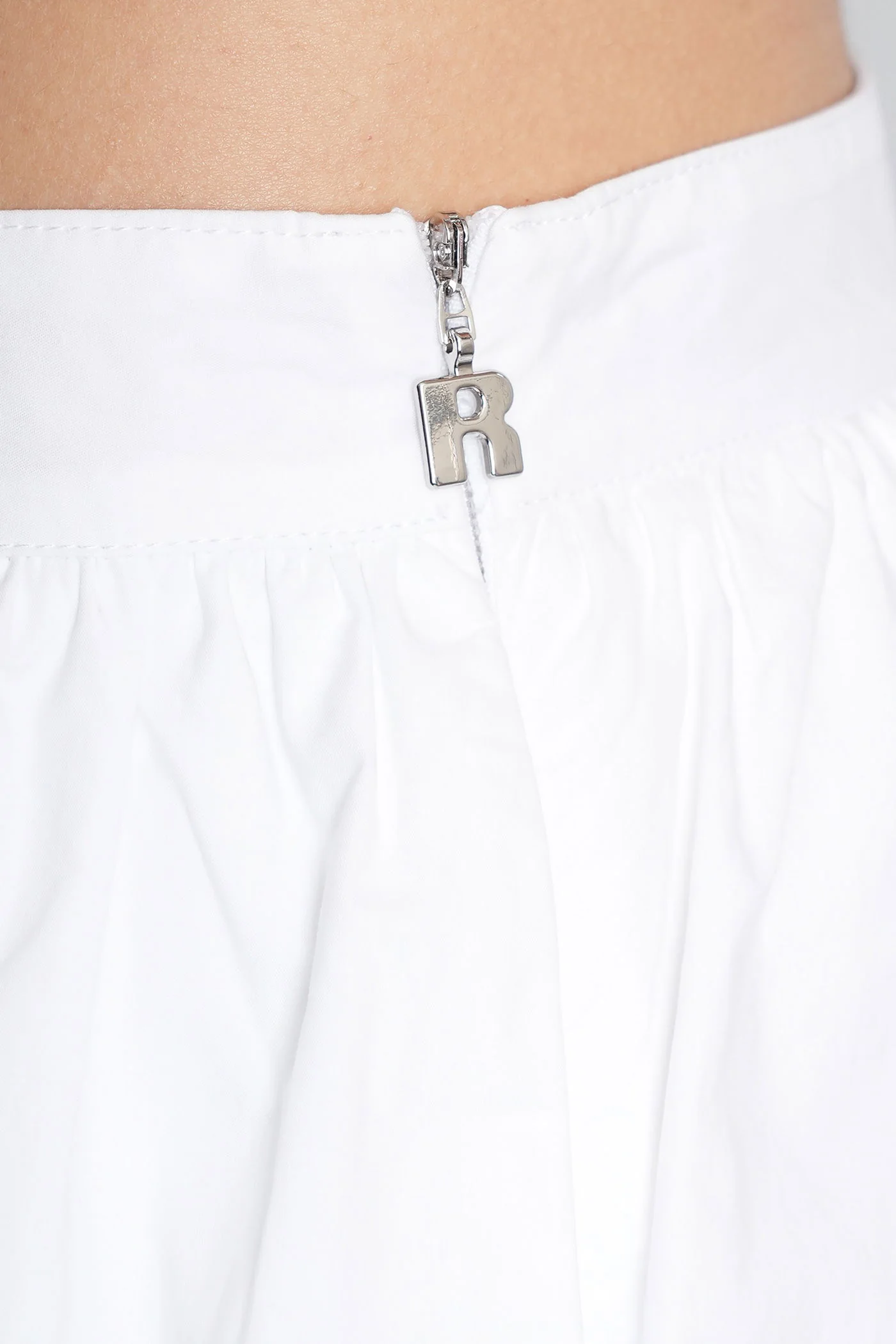 Pants in white cotton - Image 5