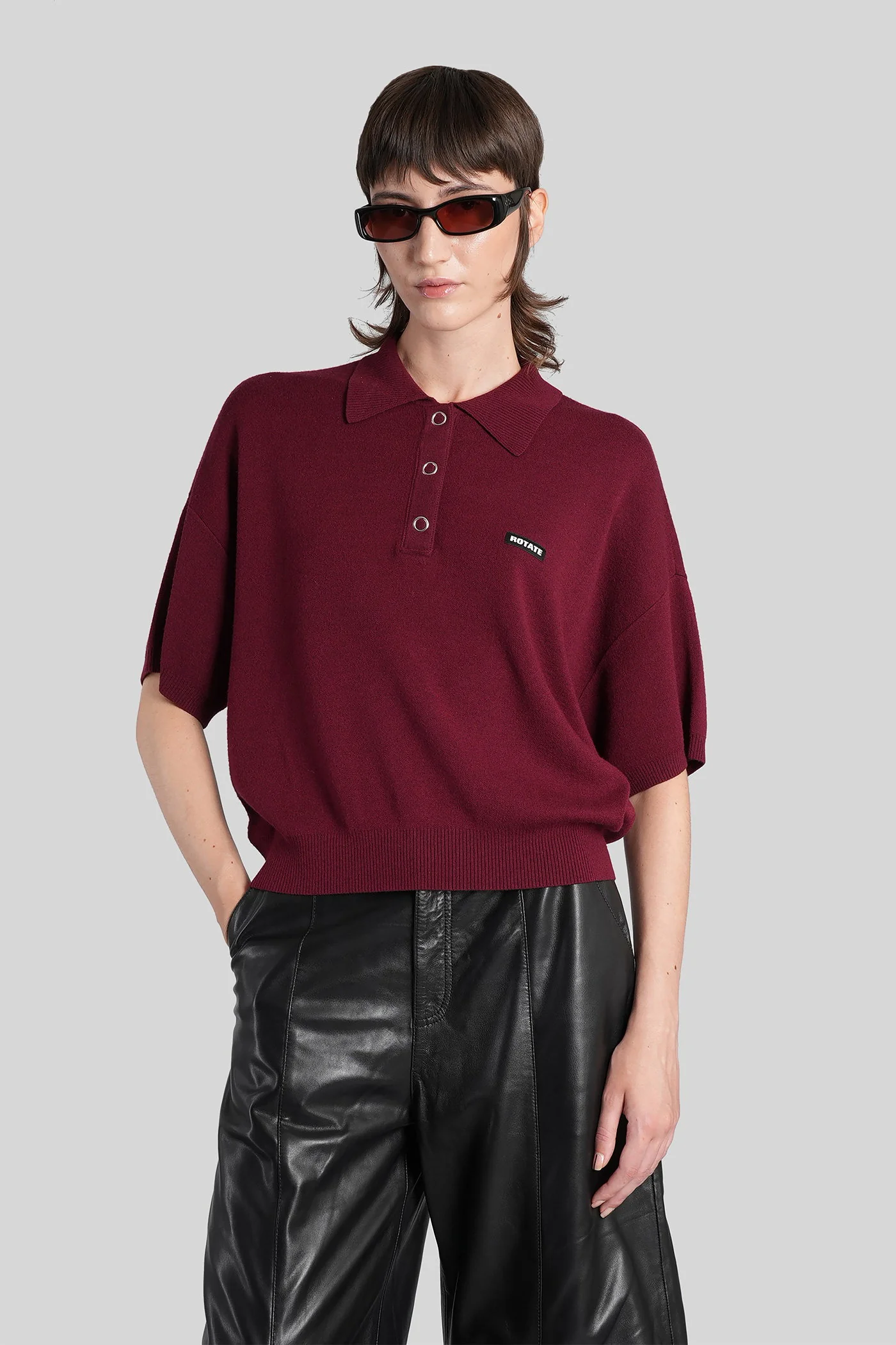 Polo in bordeaux Modal - Image 6