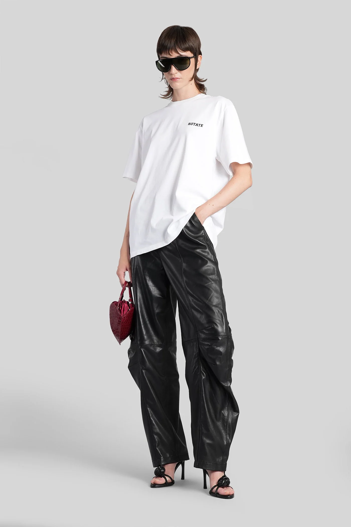 T-Shirt in white cotton - Image 2