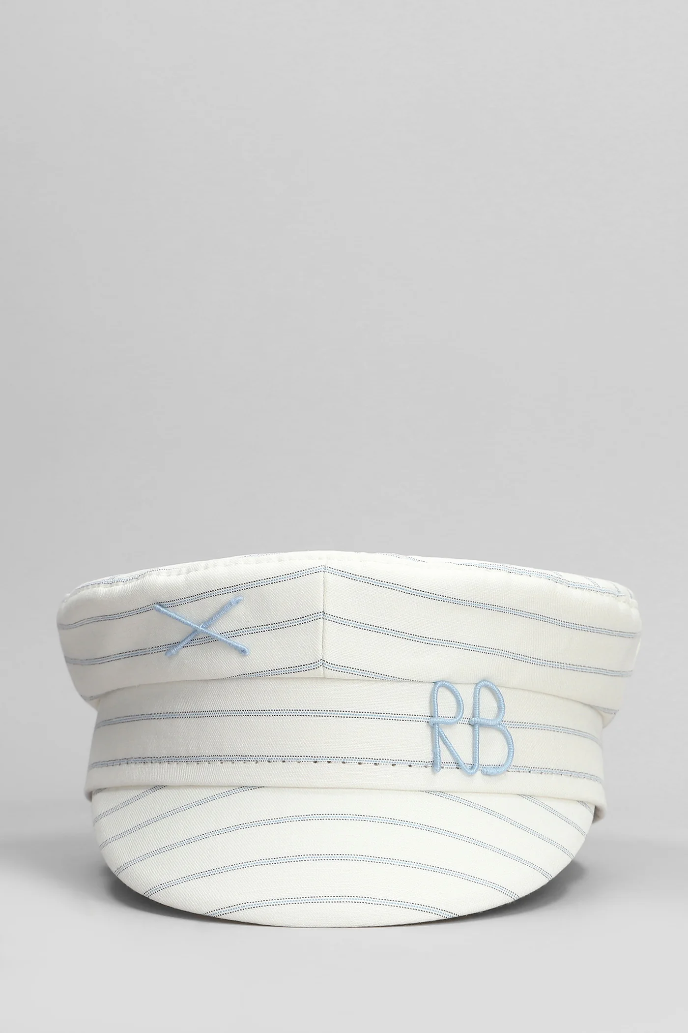Baker Boy Hats in beige cotton