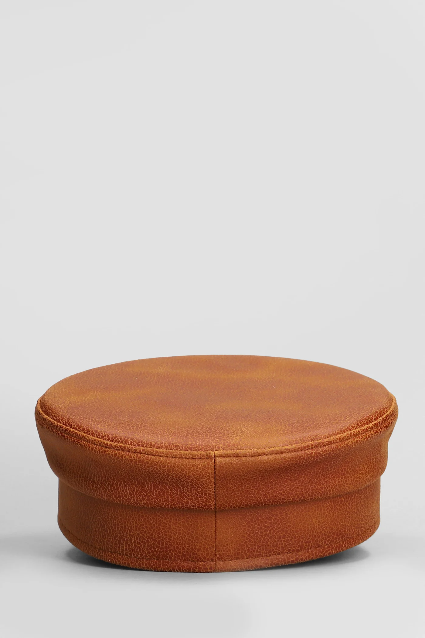 Hats in brown polyester - Image 3