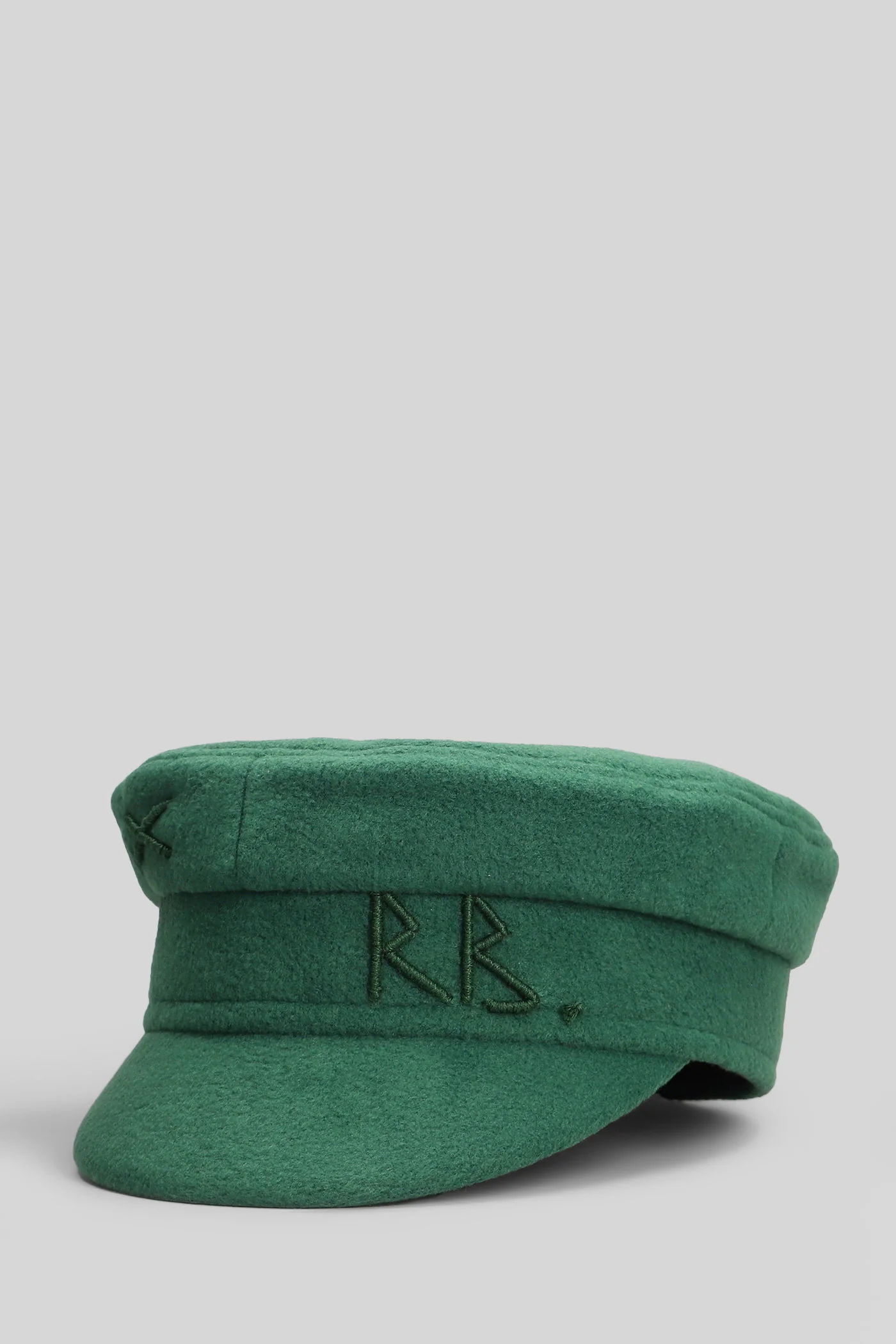 Hats in green polyester - Image 2