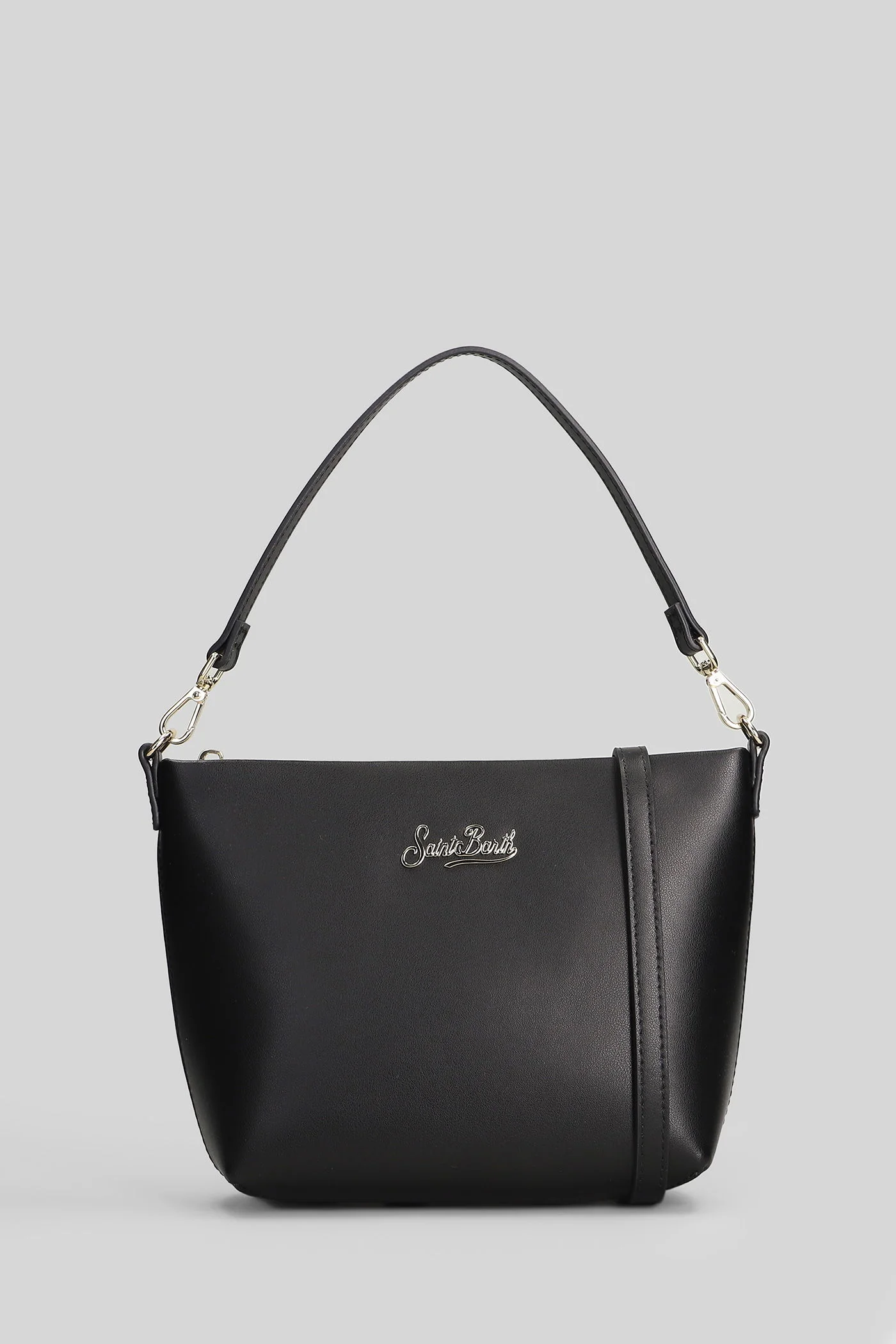 Aline bag Clutch in black polyester