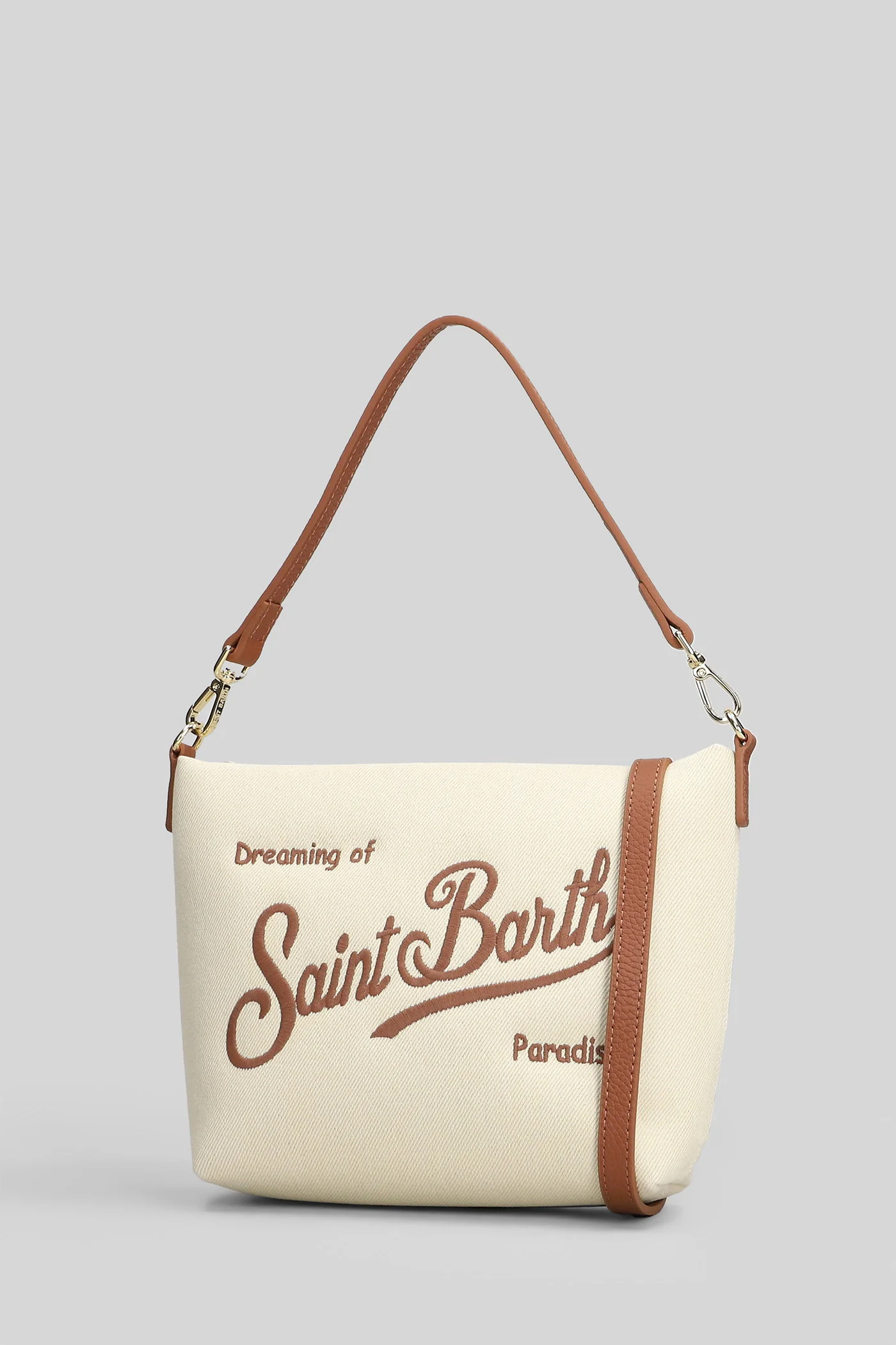 Aline Bag Shoulder bag in beige fabric - Image 2