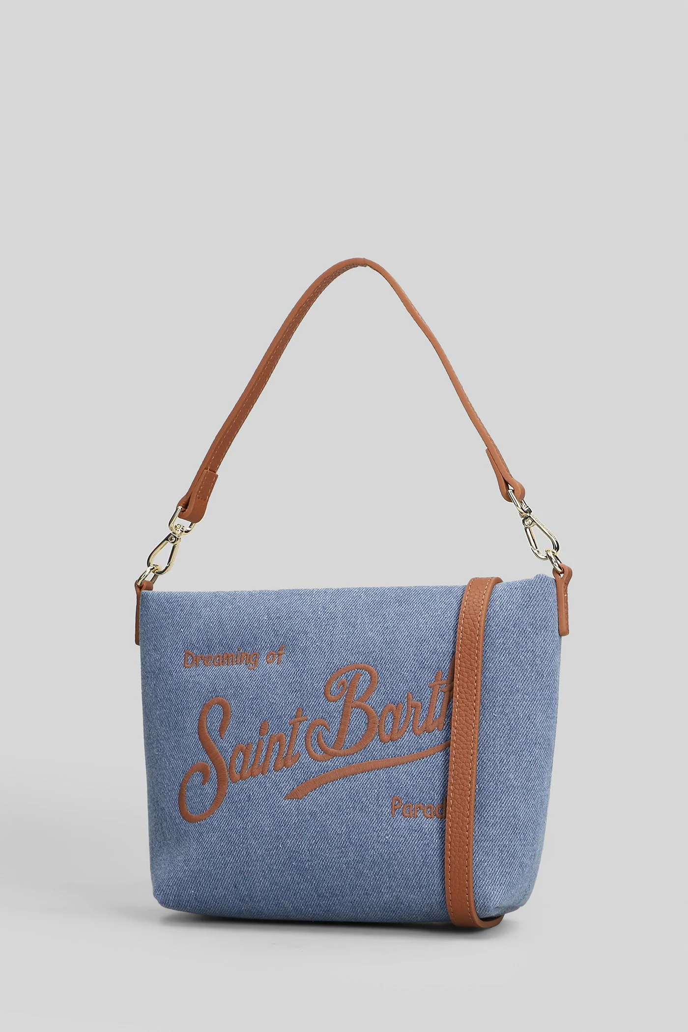 Aline Bag Shoulder bag in cyan denim - Image 2