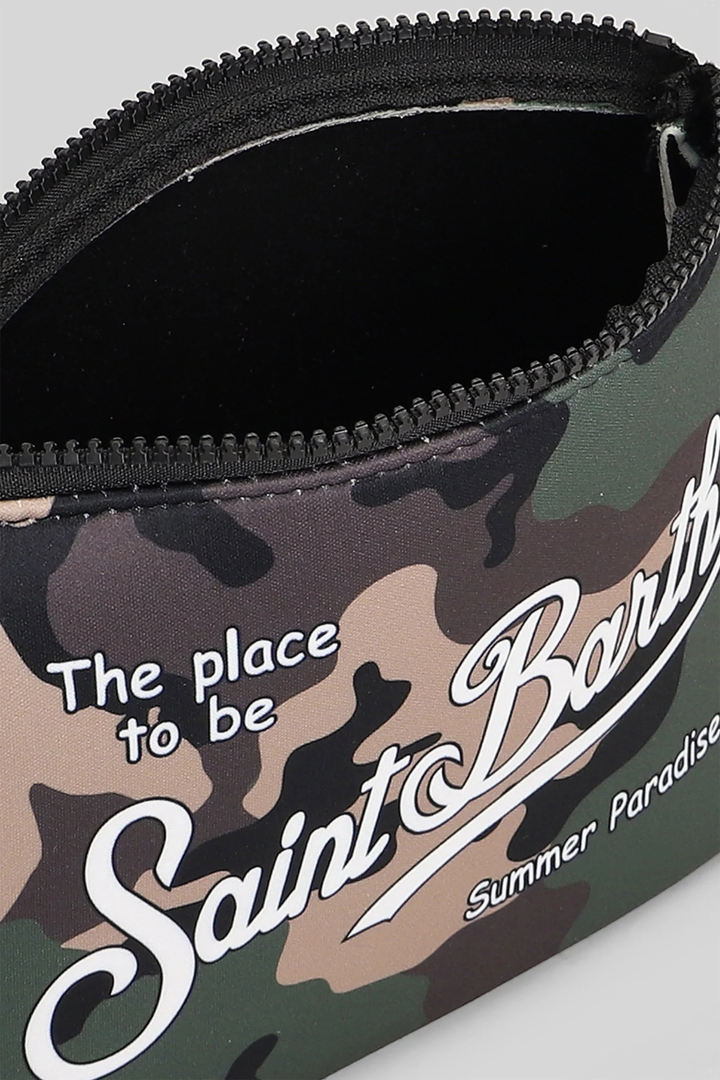 Aline Clutch in camouflage polyester - Image 4