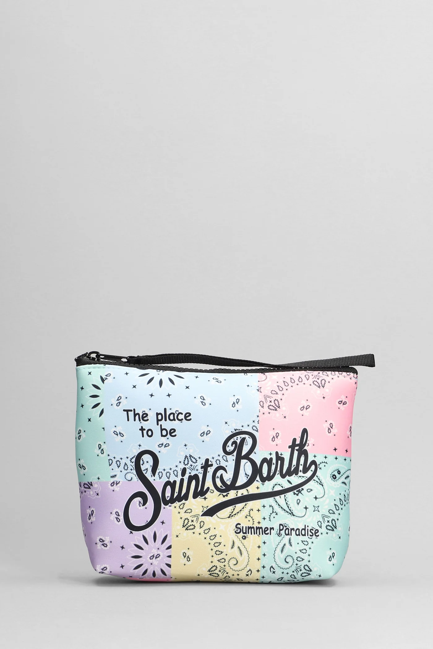 Aline Clutch in multicolor Neoprene