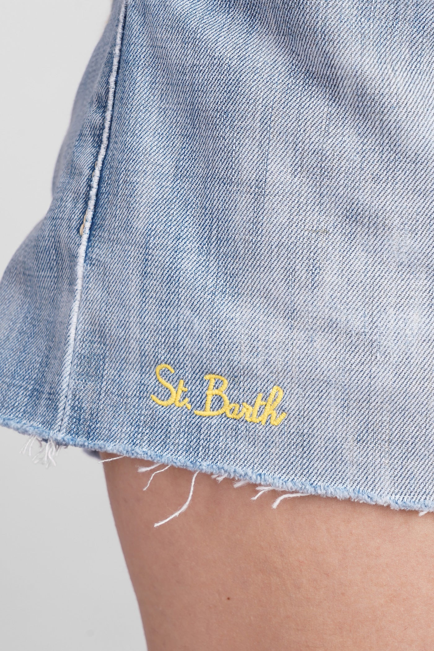 Arizona Shorts in blue cotton - Image 5