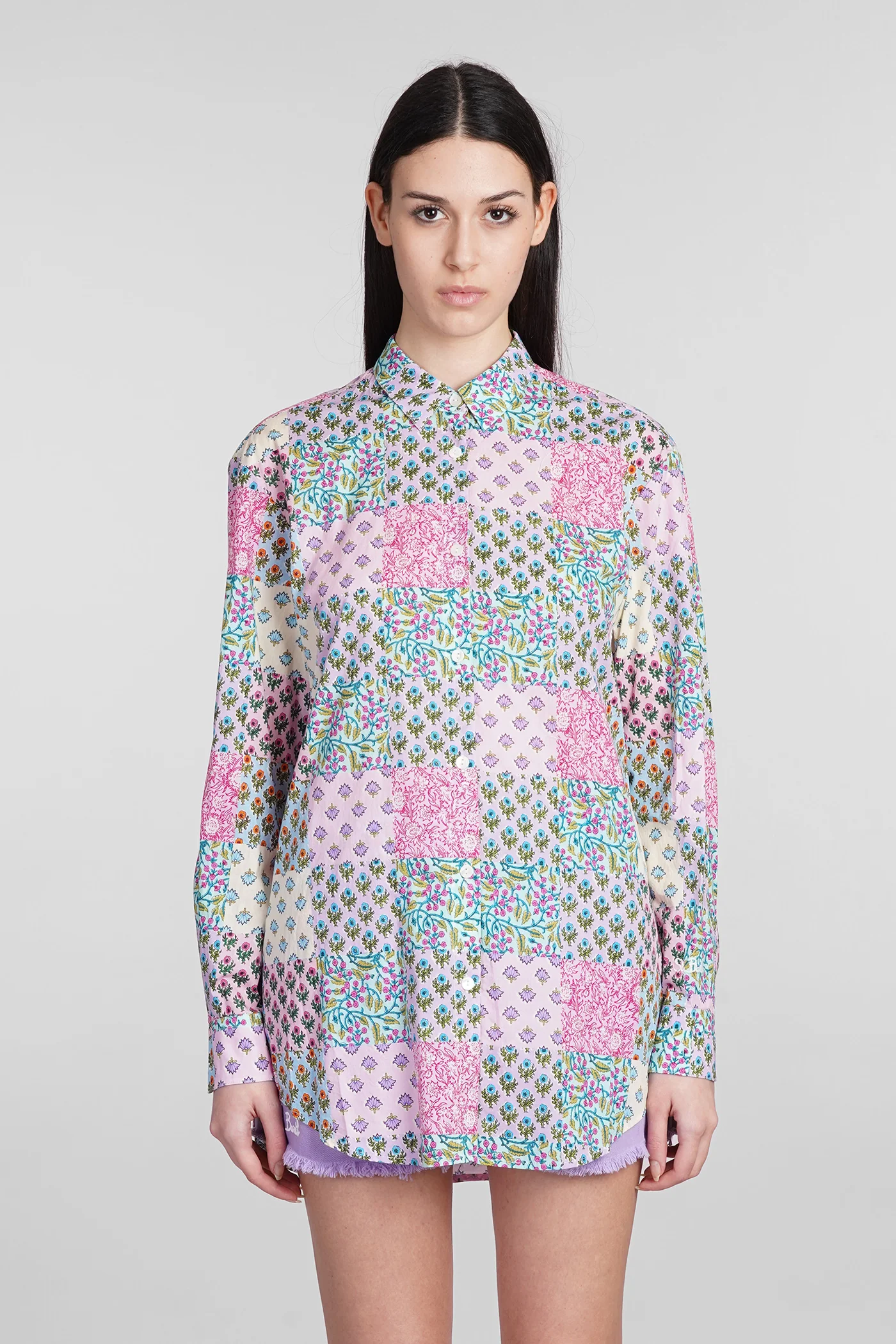 Brigitte Shirt in multicolor cotton