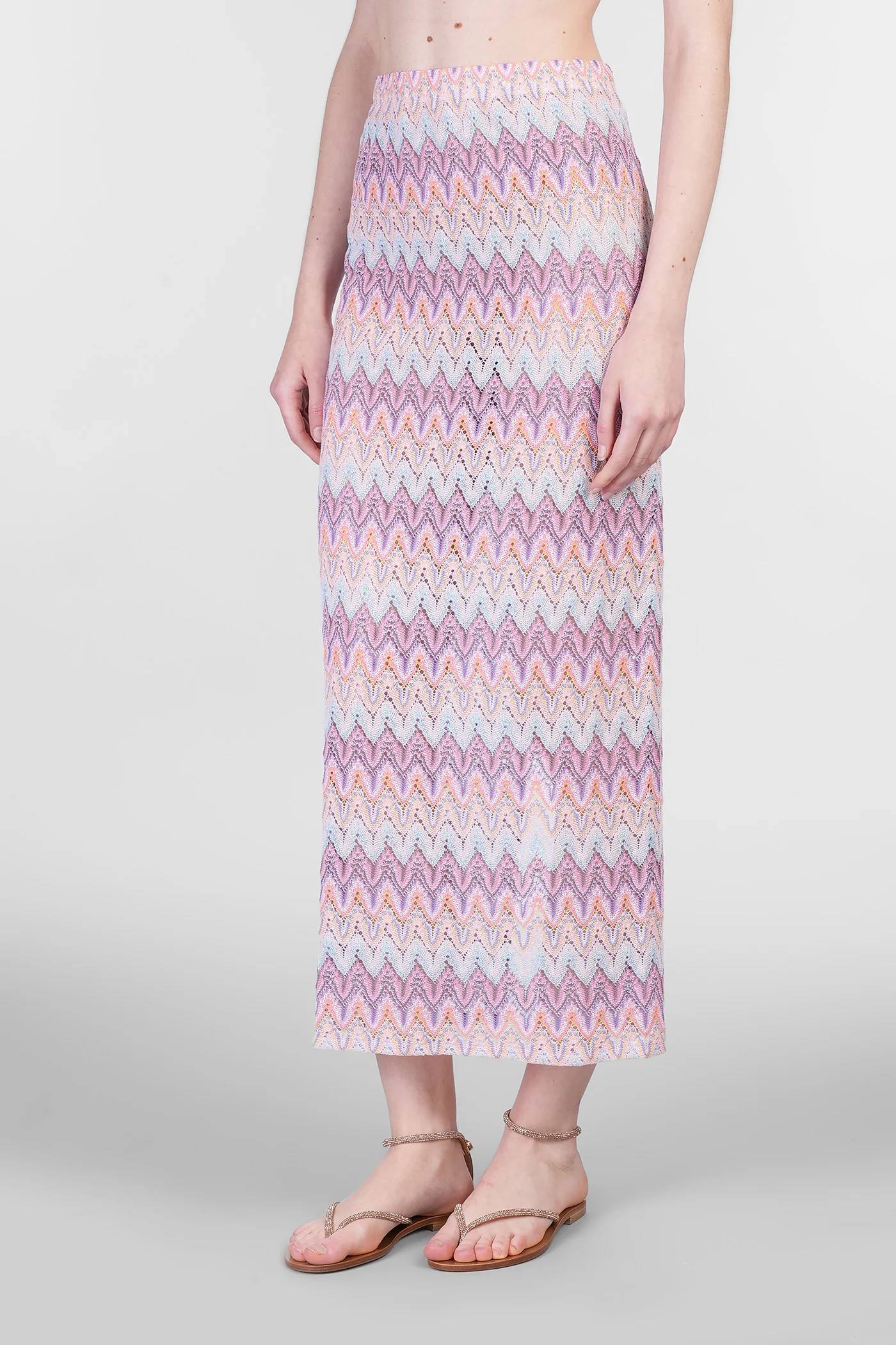 Caitlyn r Skirt in multicolor polyester - Image 4