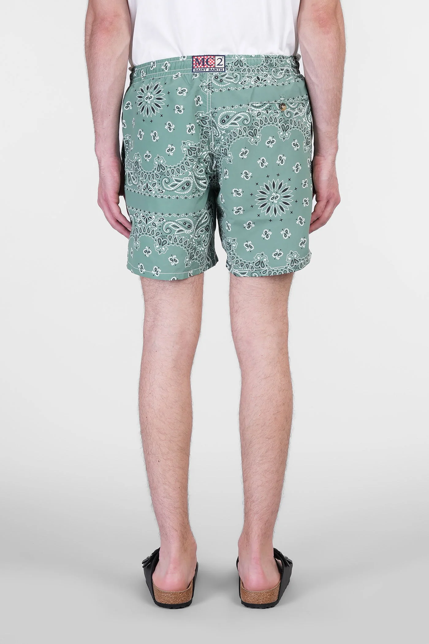 Caprese Beachwear in green polyamide - Image 3