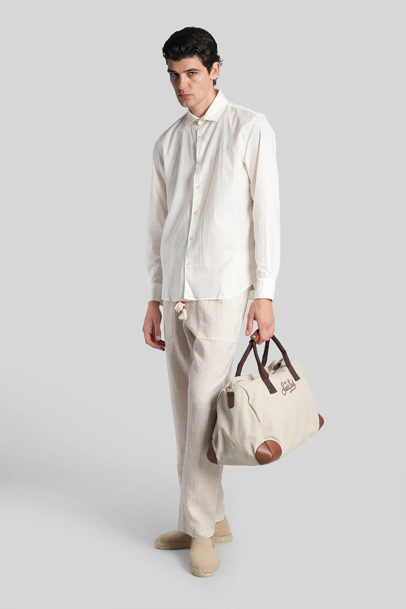 Chemise ice Shirt in beige cotton - Image 2