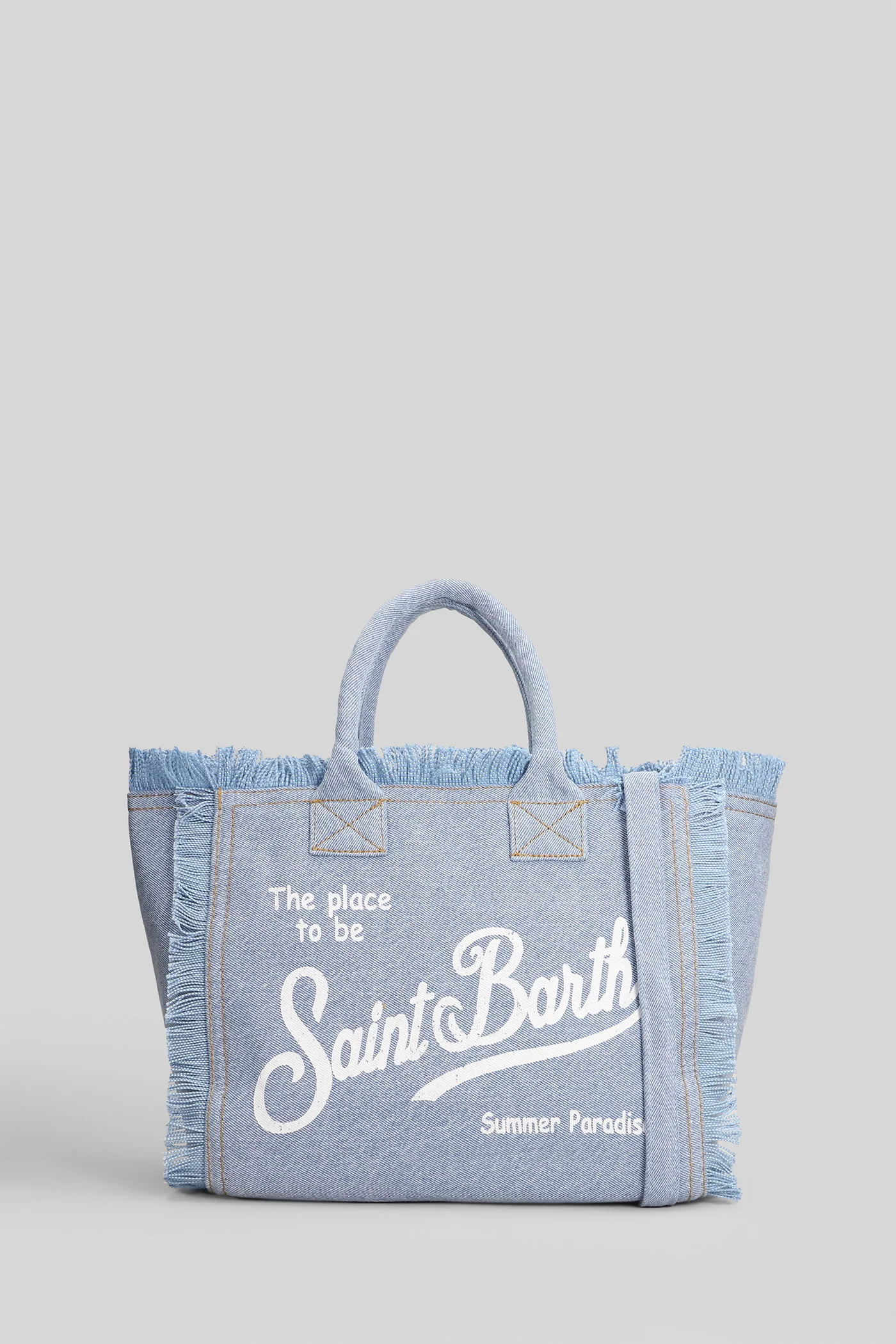 Colette Hand bag in cyan denim