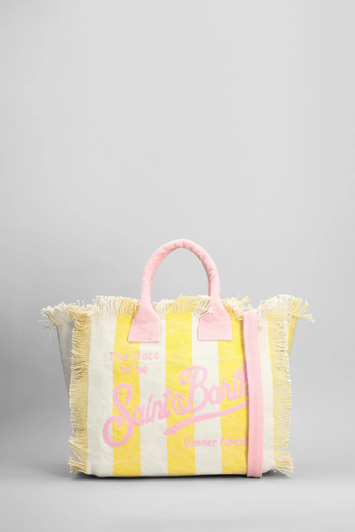 Colette Tote in beige cotton
