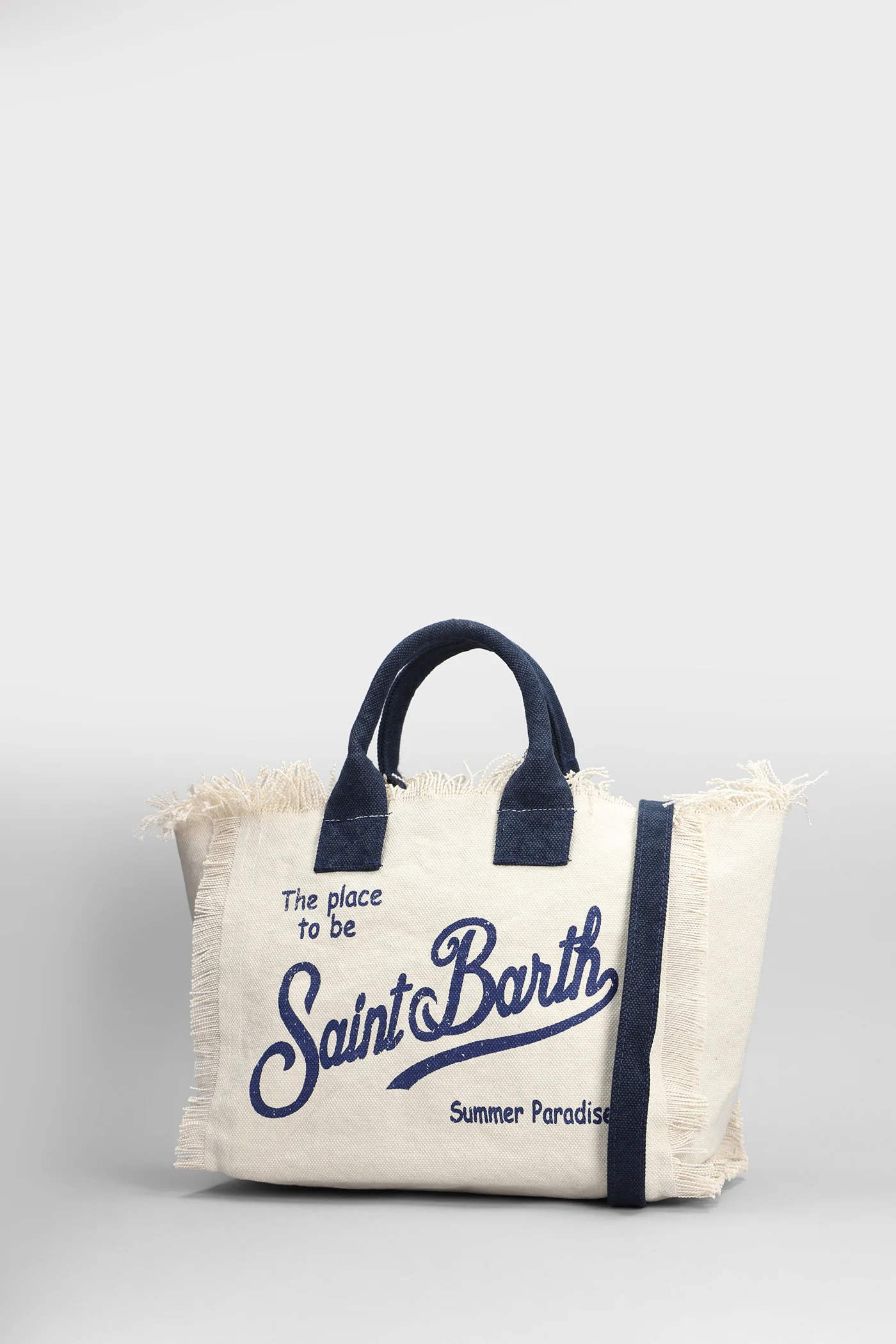 Colette Tote in beige cotton - Image 2