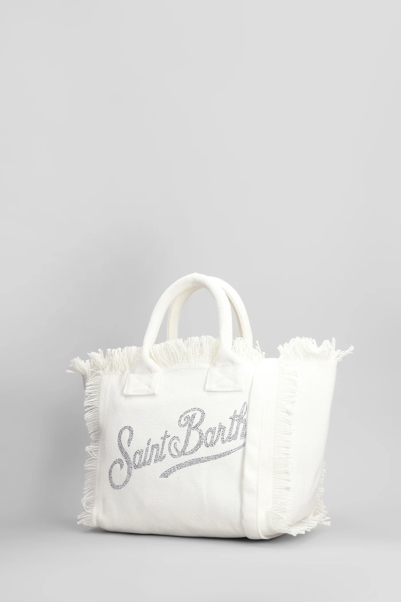 Colette Tote in white cotton - Image 2
