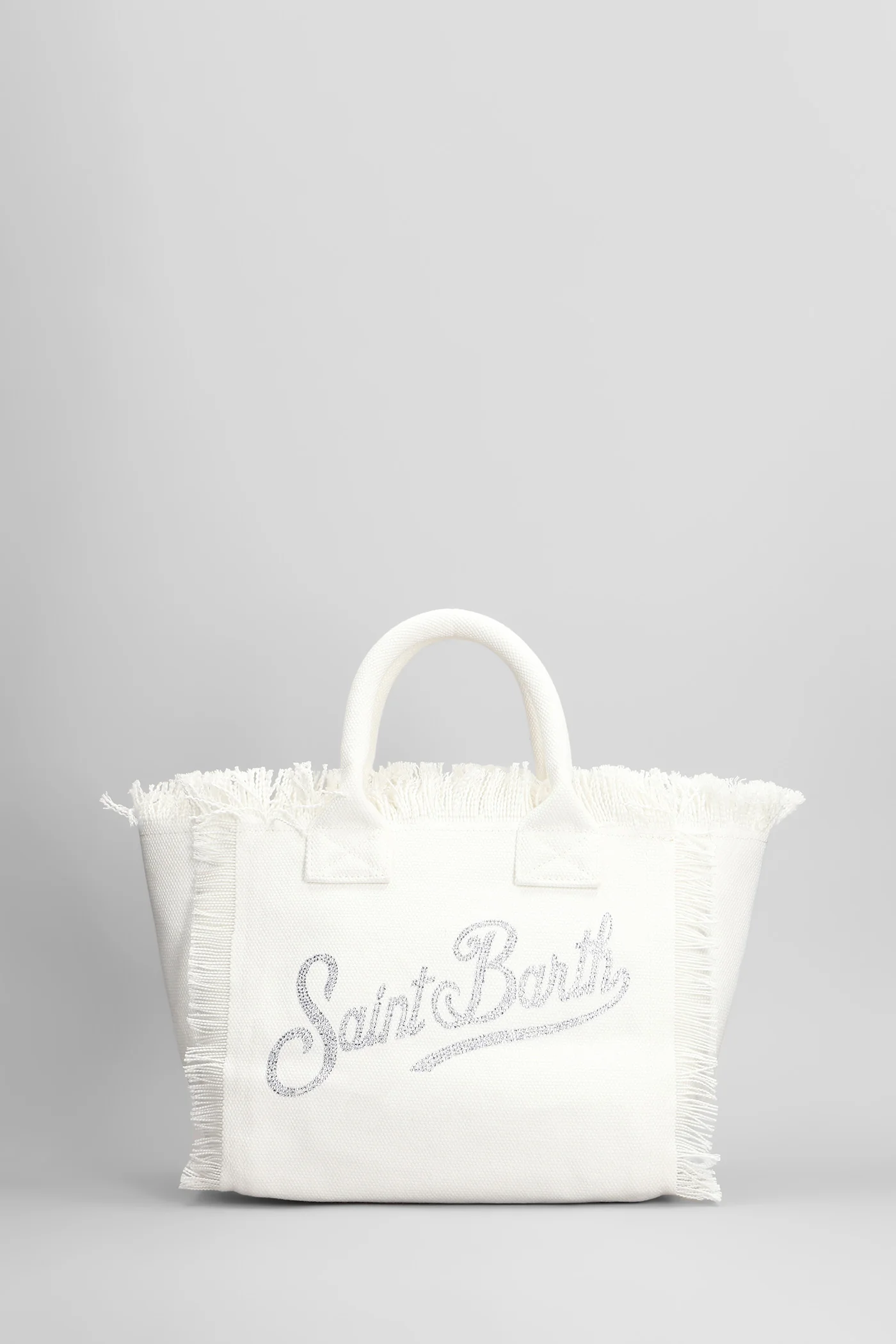 Colette Tote in white cotton - Image 3