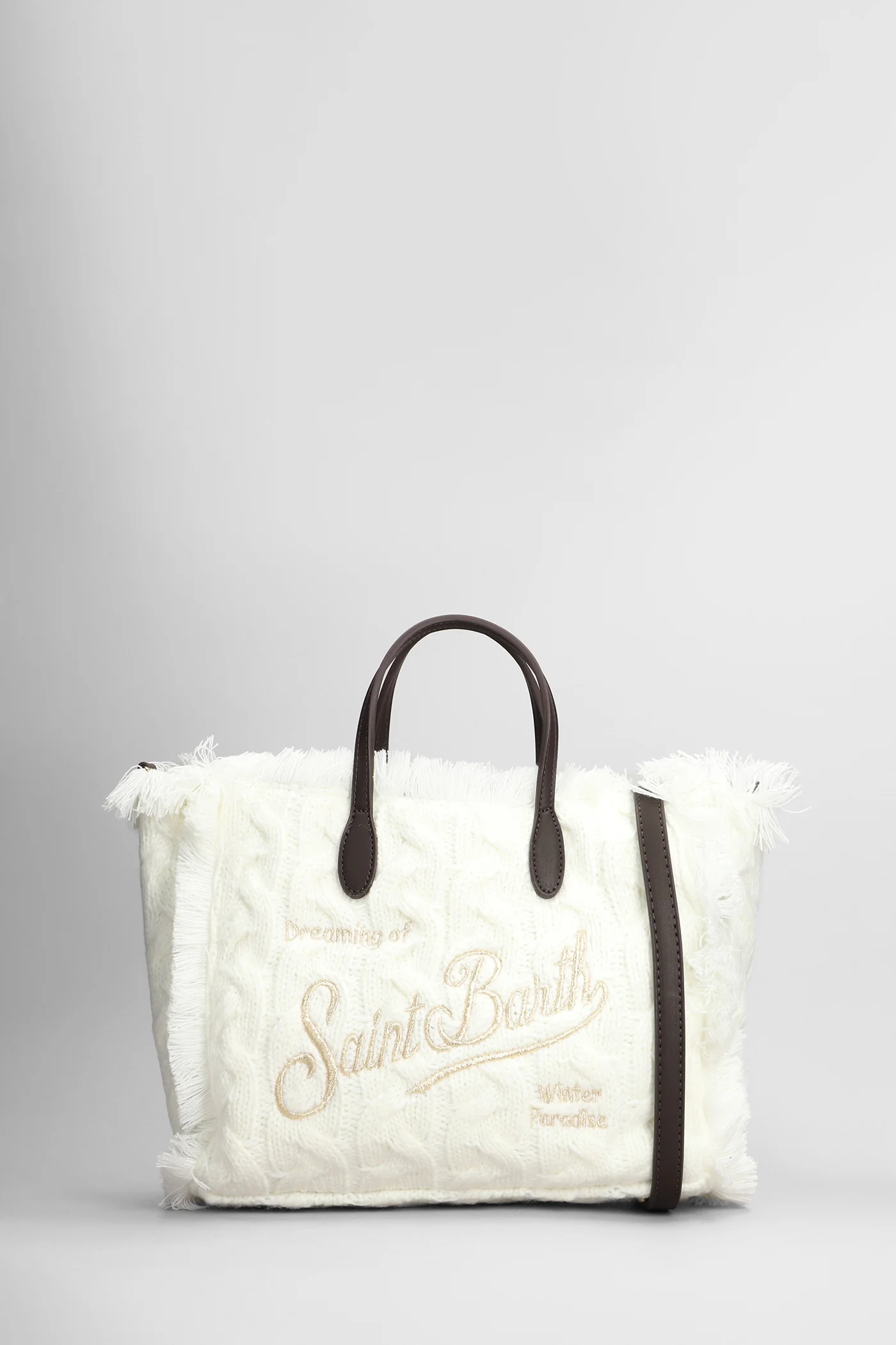 Colette w Tote in beige acrylic