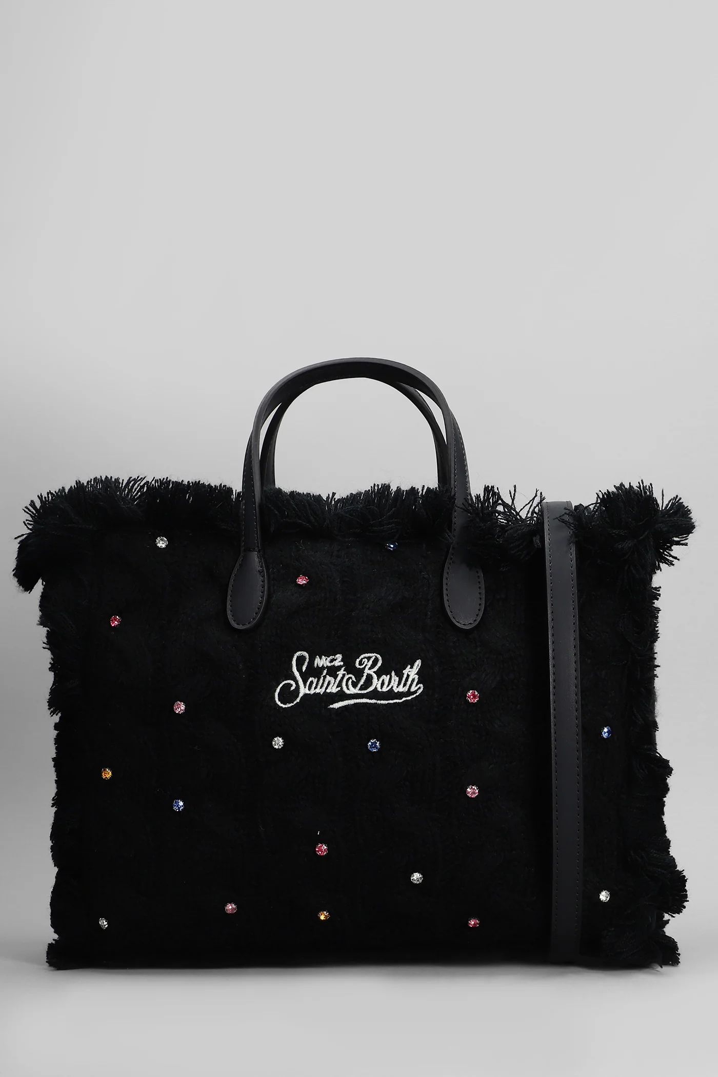 Colette w Tote in black acrylic