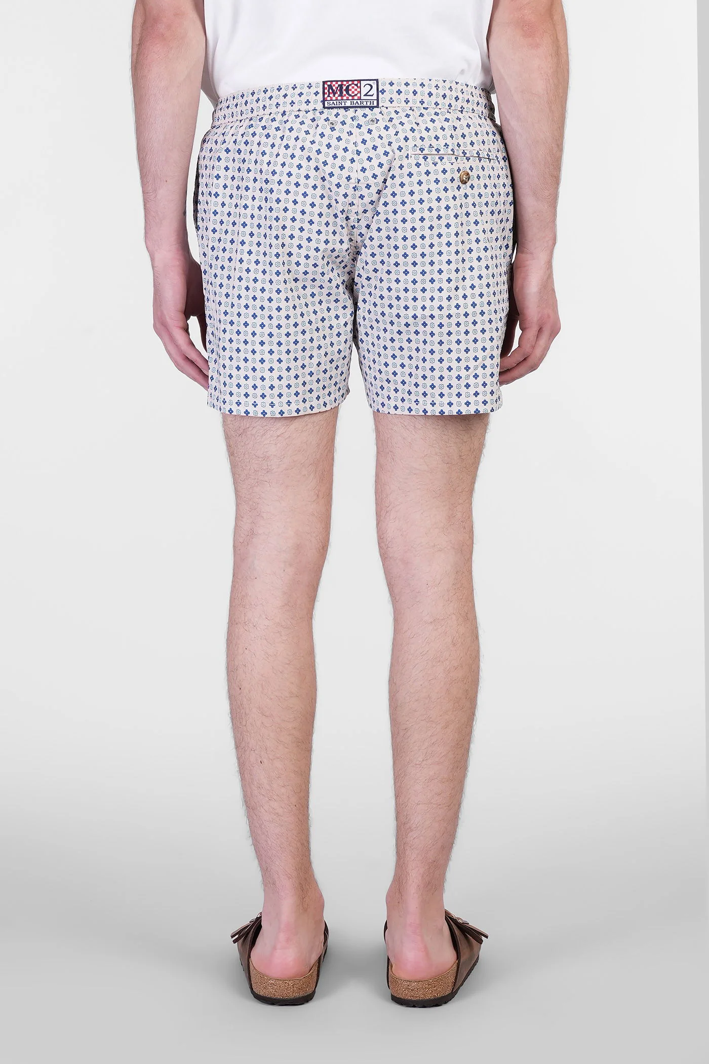 Comfort light Beachwear in beige polyester - Image 3