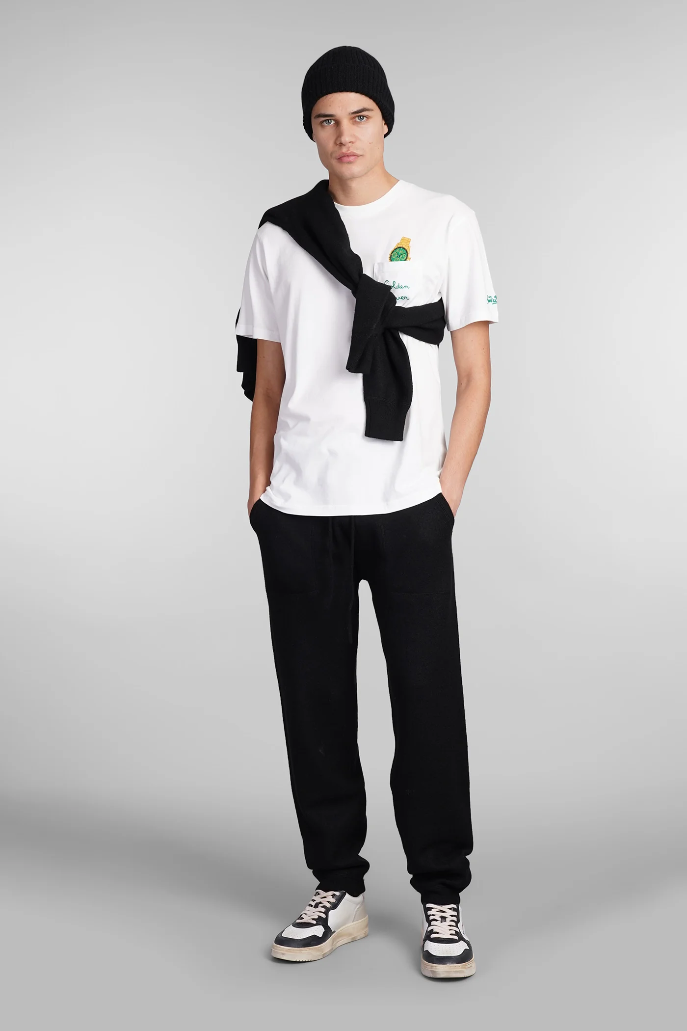 Connor T-Shirt in white cotton - Image 2