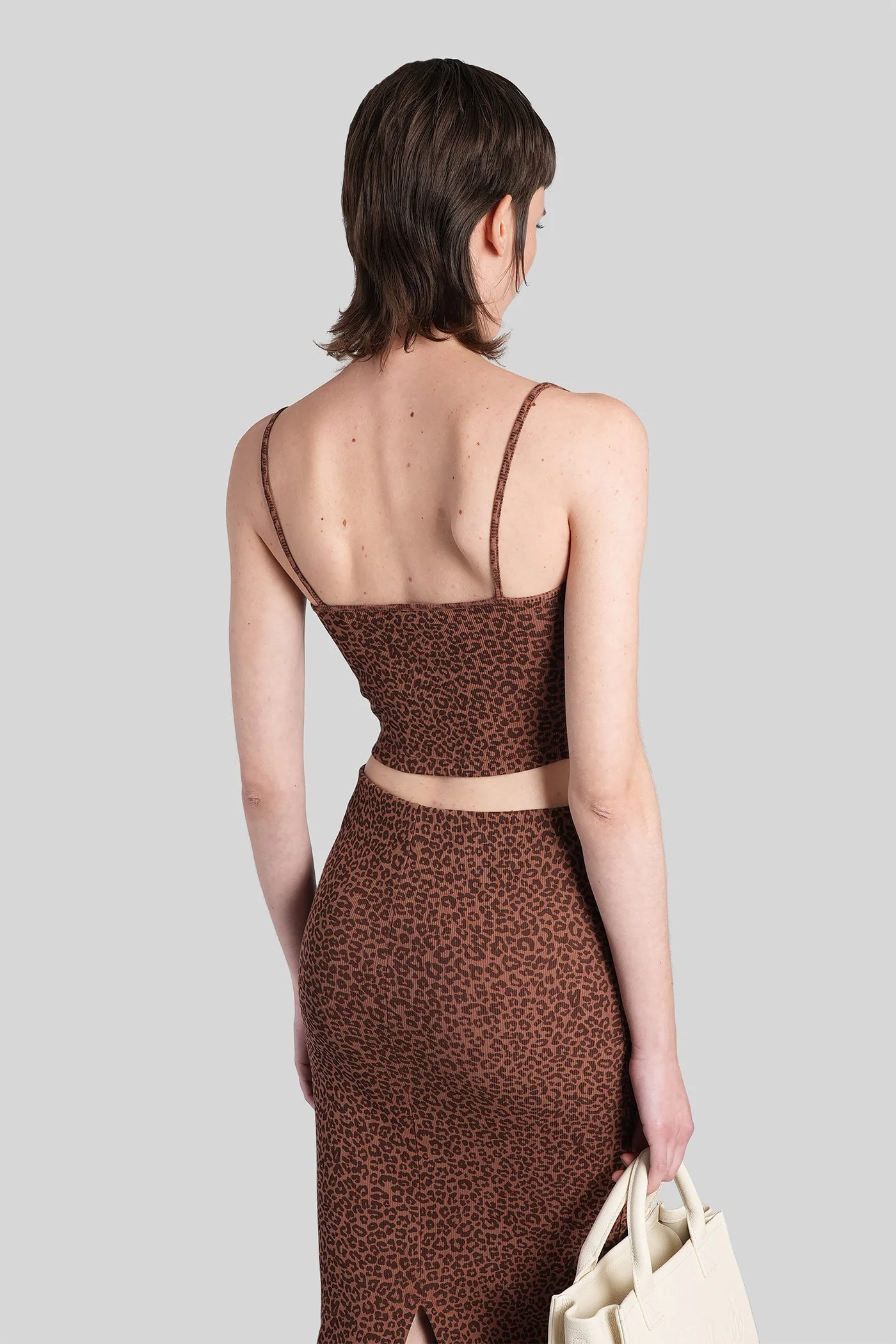 Deborah Topwear in brown cotton - Image 3