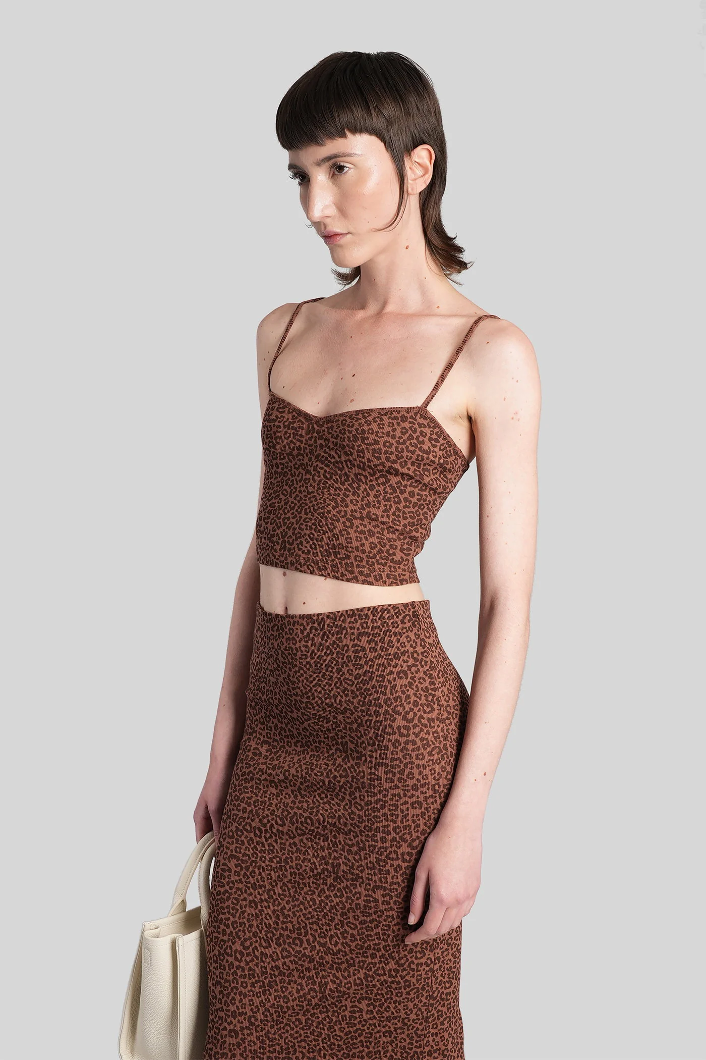 Deborah Topwear in brown cotton - Image 4
