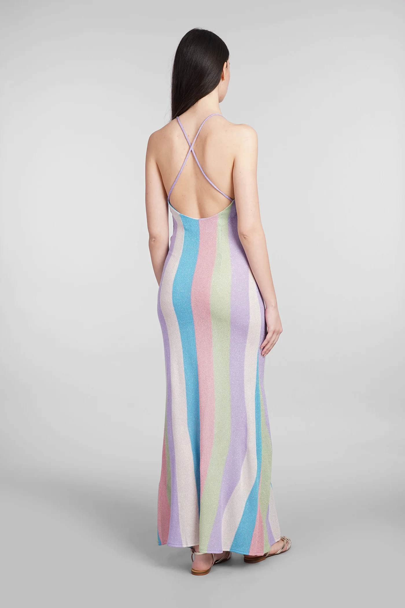 Eydis Dress woman in multicolor viscose - Image 3