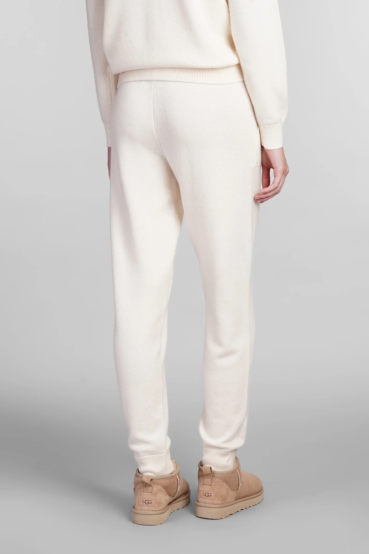 Grenelle Pants in beige wool - Image 3