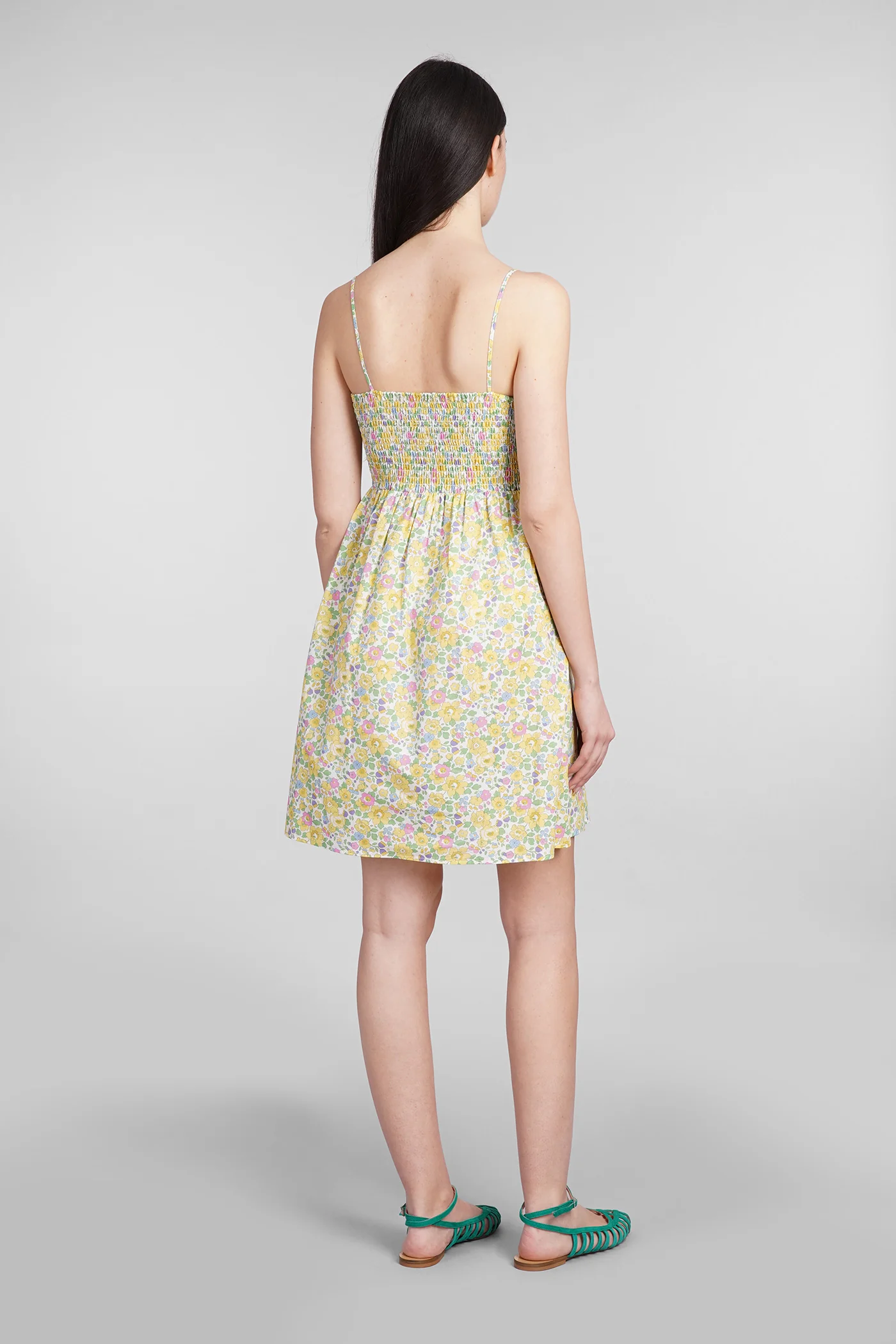 Hawa Dress woman  in multicolor cotton - Image 3