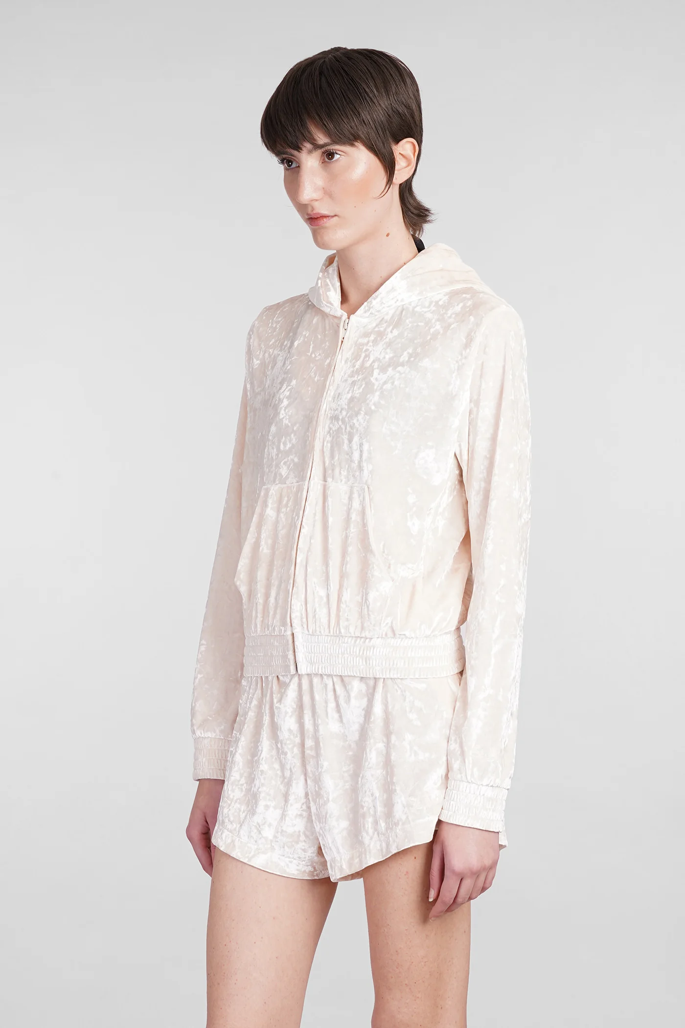 Jasmine Sweatshirt in beige polyester - Image 4