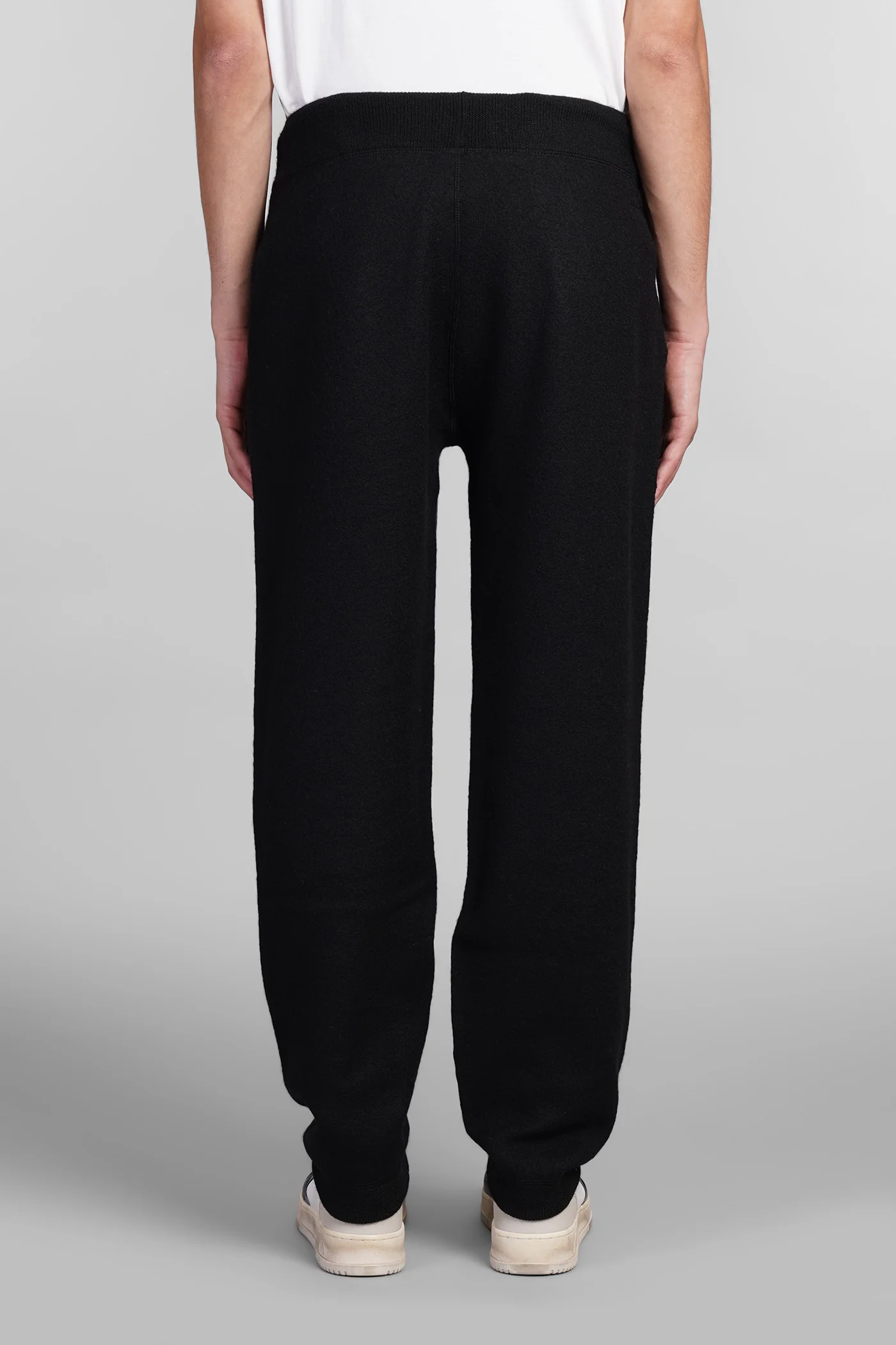 John Pants in black wool - Image 3