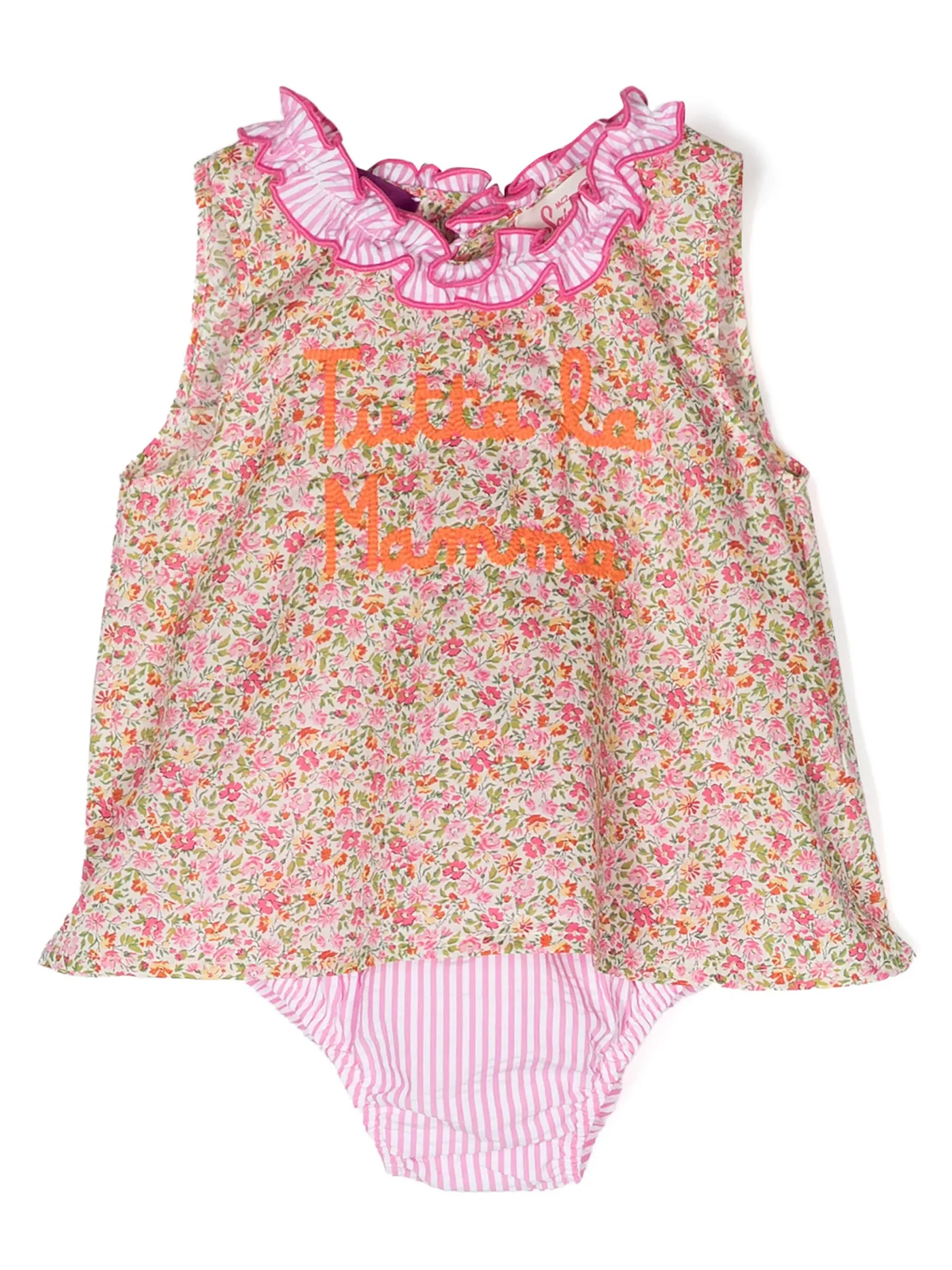 Abbie Dress woman  in multicolor cotton