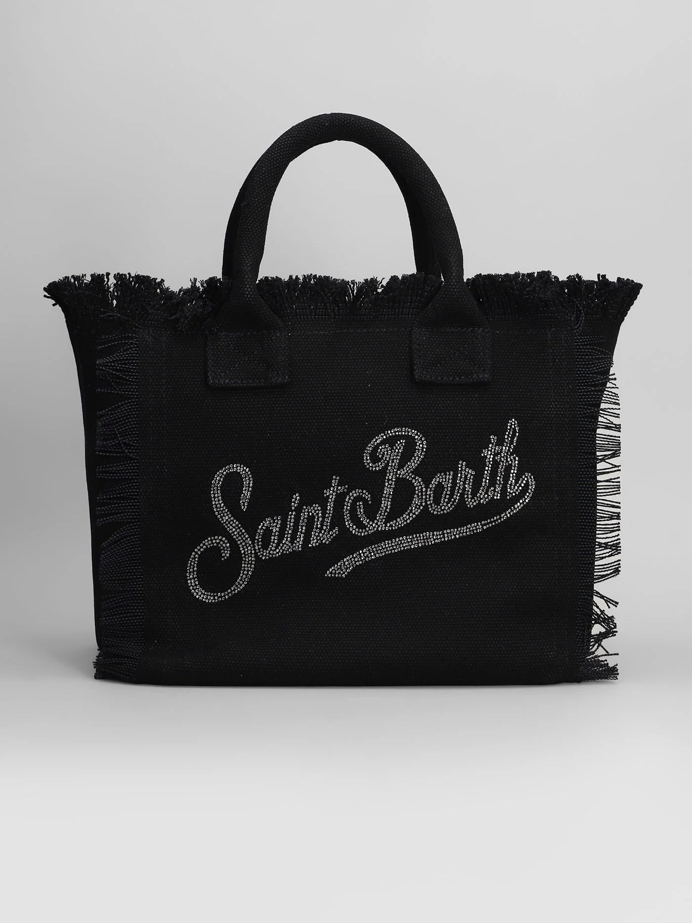 Colette Tote in black cotton - Image 3