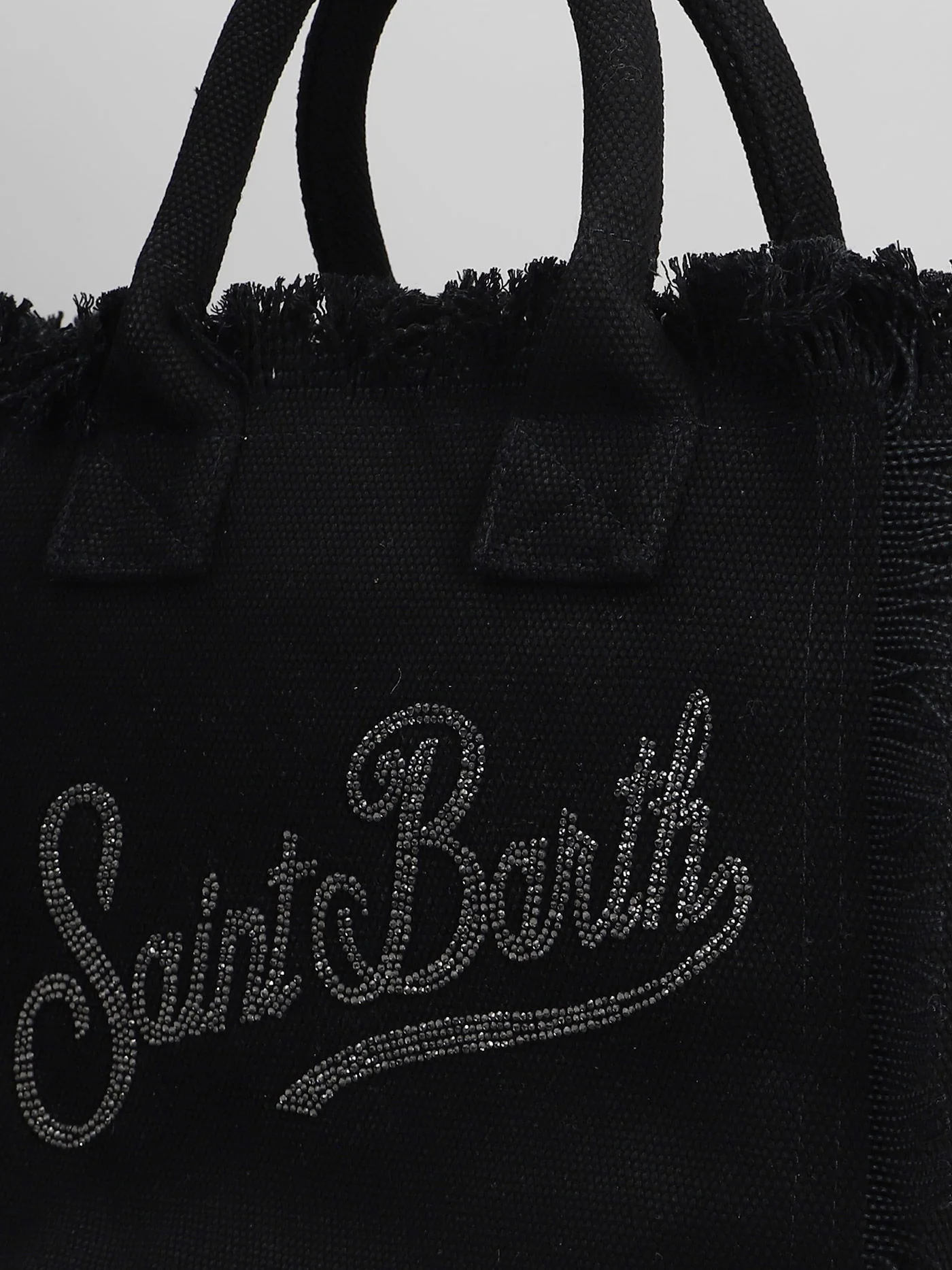 Colette Tote in black cotton - Image 4