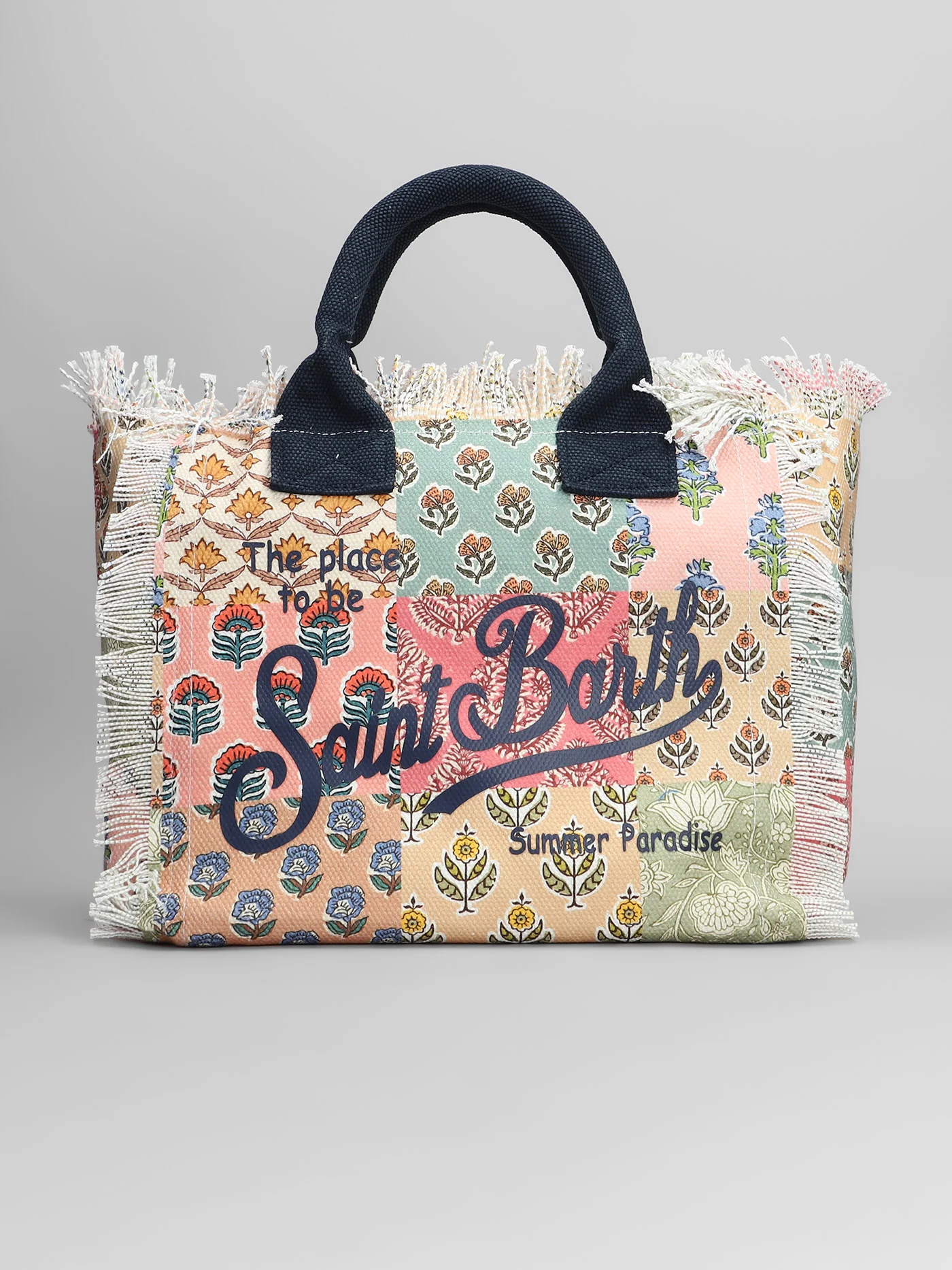 Colette Tote in multicolor cotton - Image 3